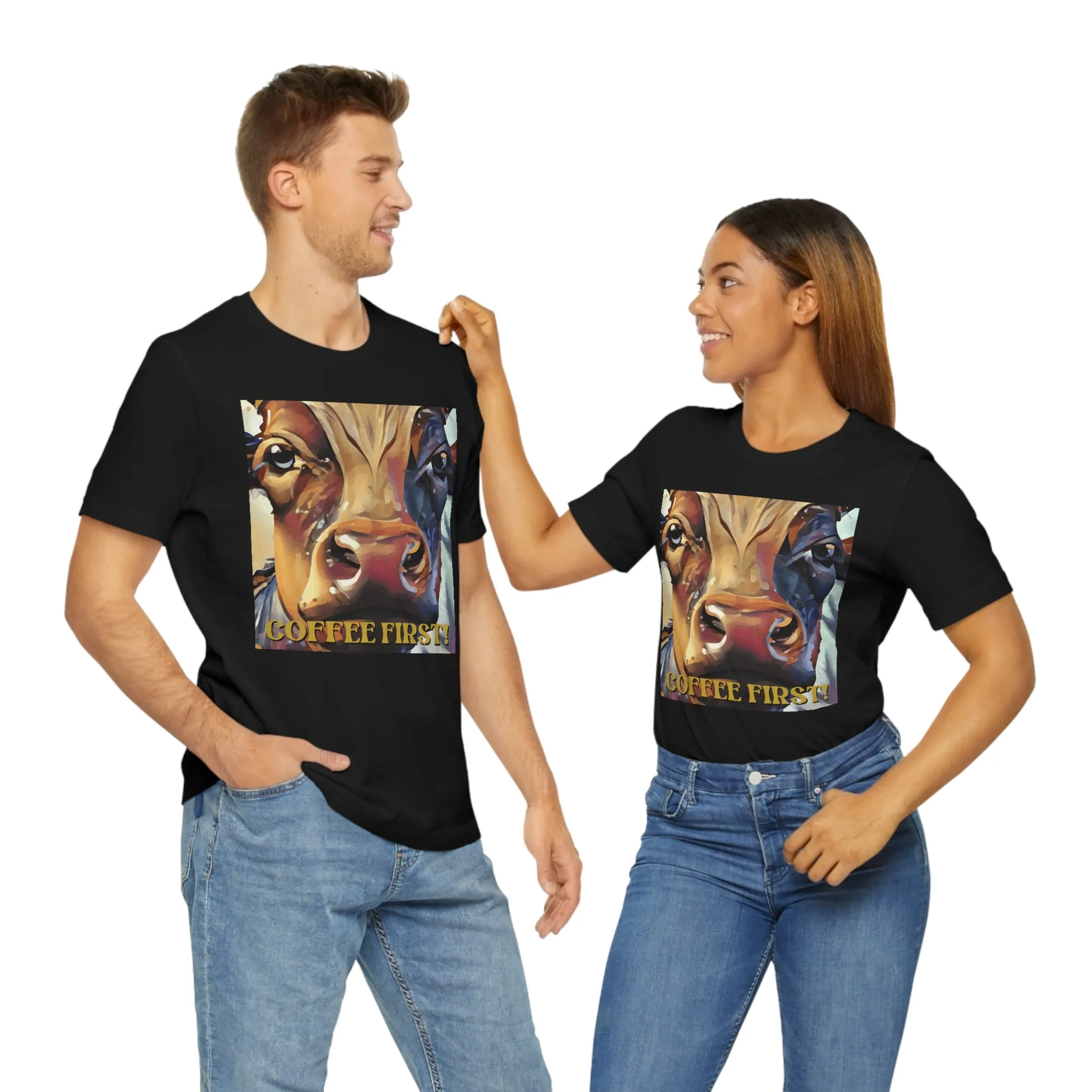 Coffee First! Short Sleeve Tee
