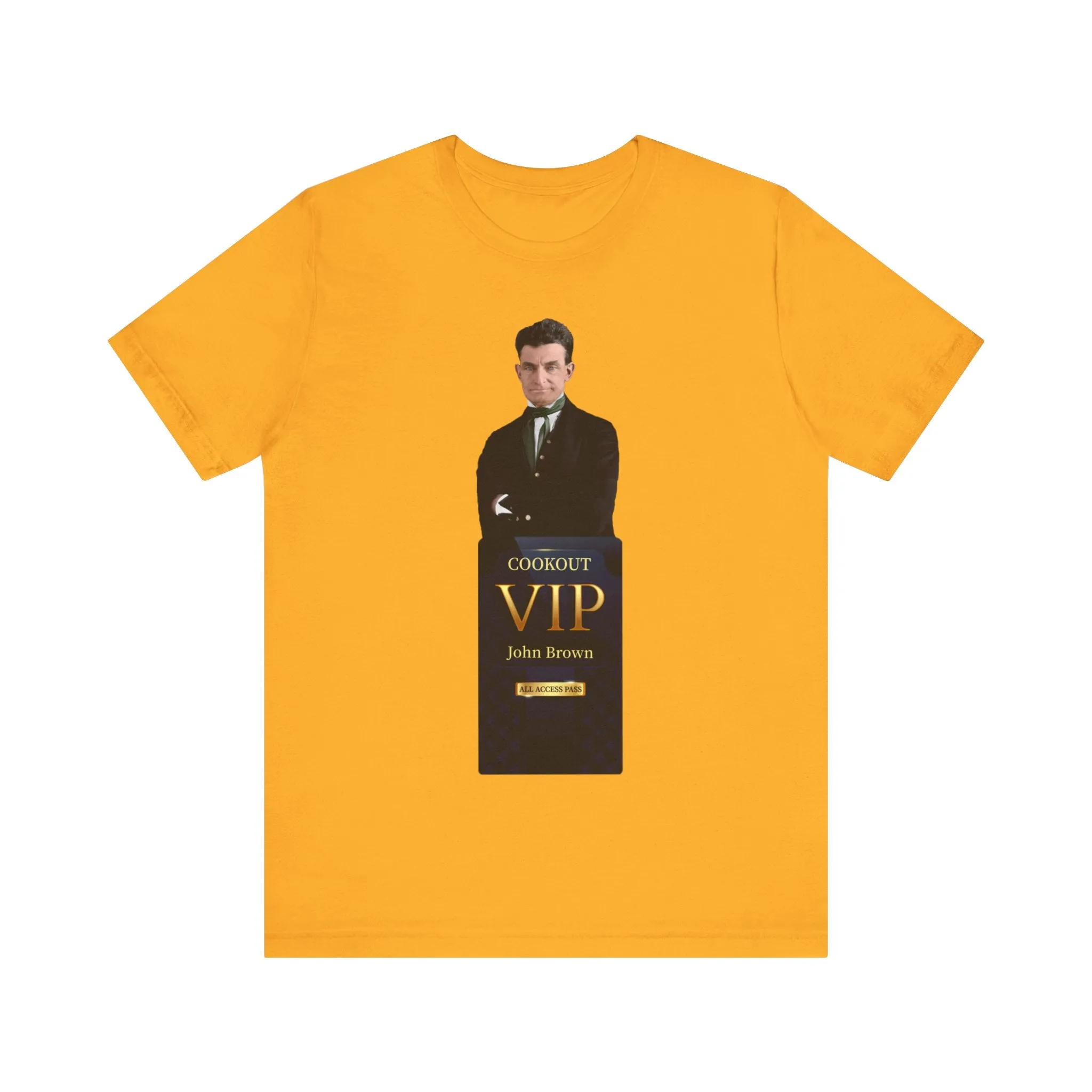 Cookout VIP/John Brown: Unisex Jersey Short Sleeve Tee