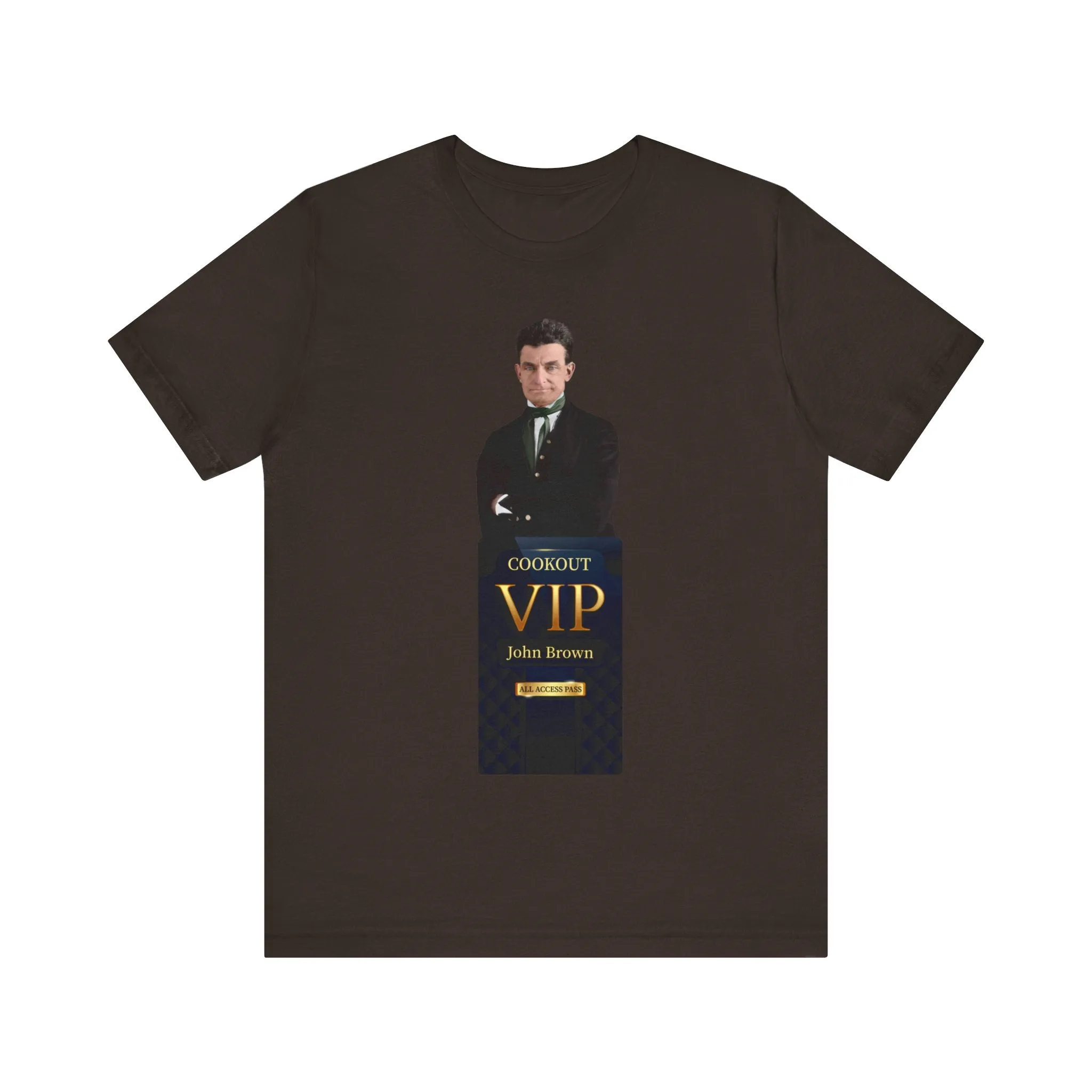 Cookout VIP/John Brown: Unisex Jersey Short Sleeve Tee