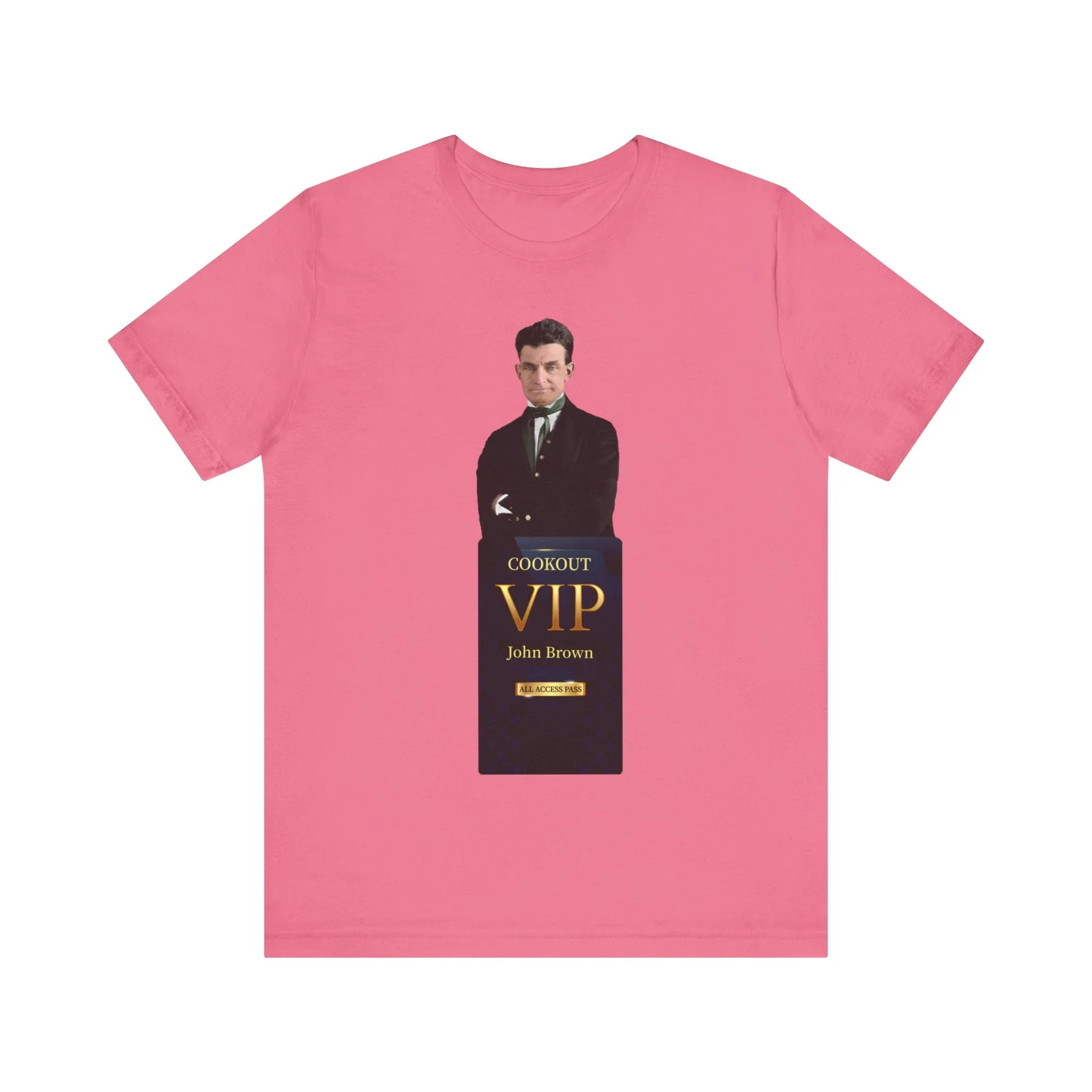 Cookout VIP/John Brown: Unisex Jersey Short Sleeve Tee