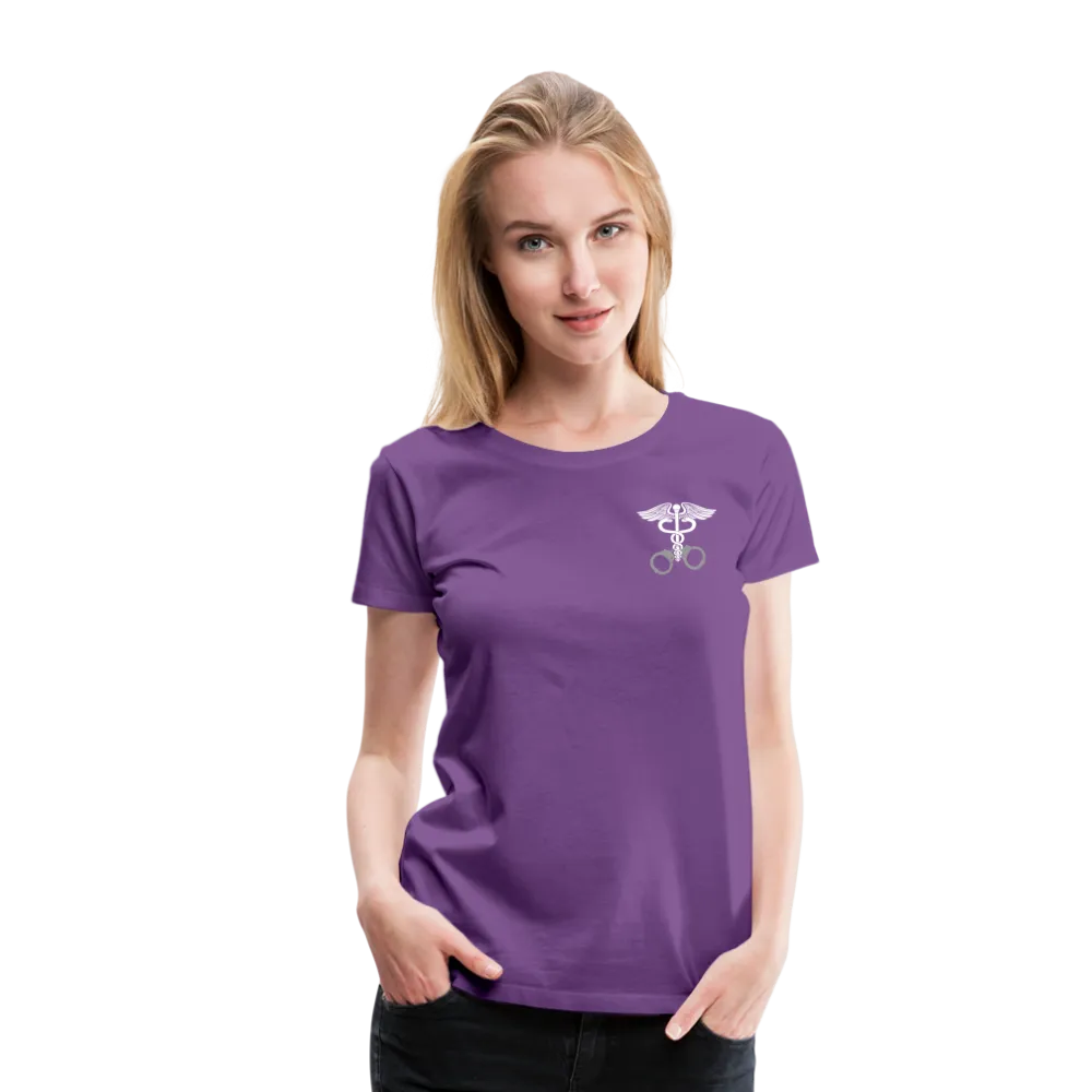Corrections Nurse Flag Women’s Premium T-Shirt