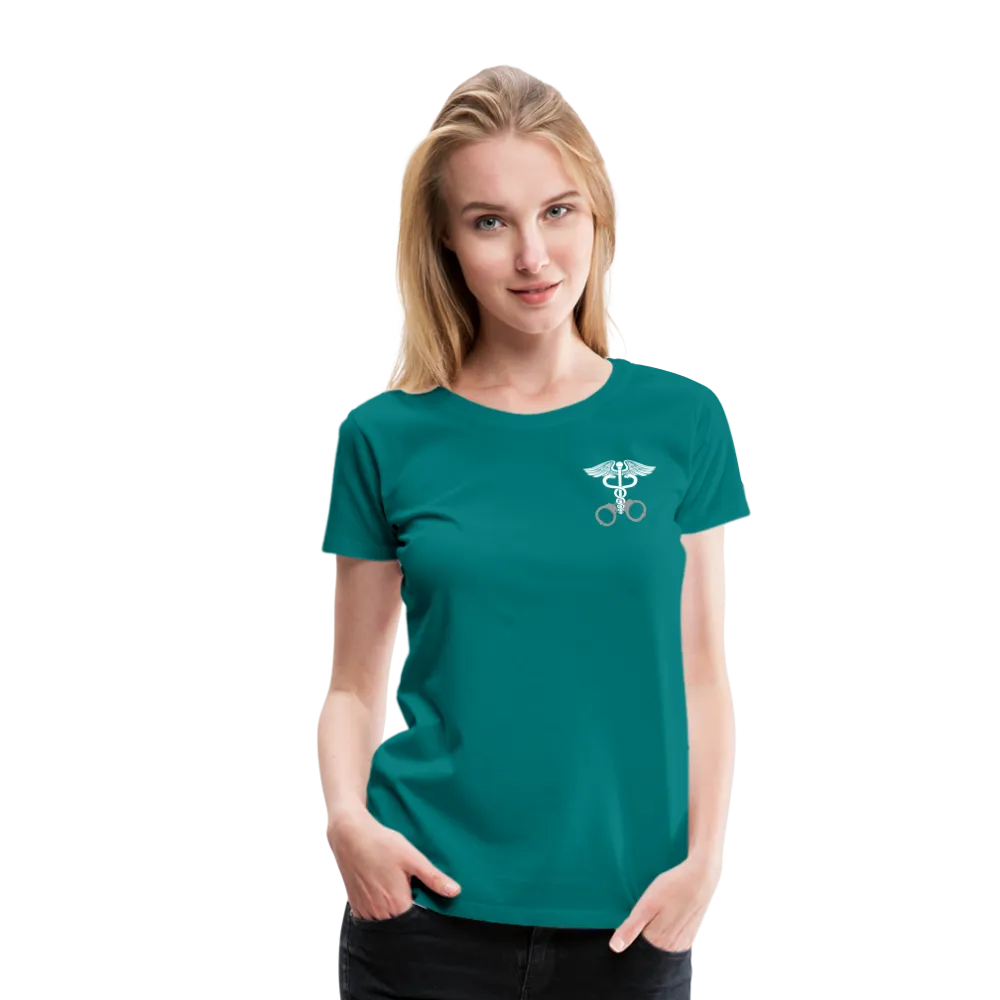 Corrections Nurse Flag Women’s Premium T-Shirt