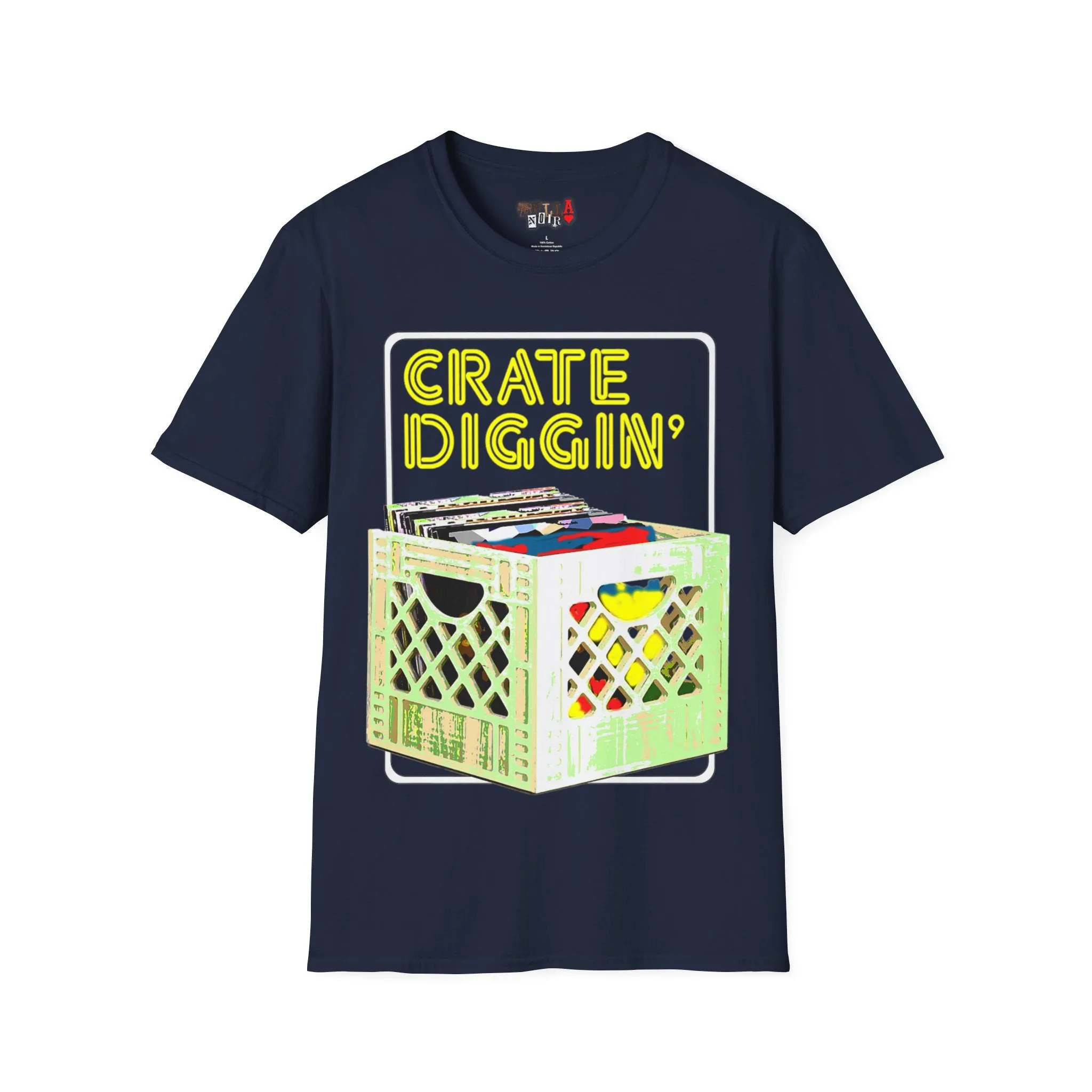 Crate Diggin Unisex Softstyle T-Shirt