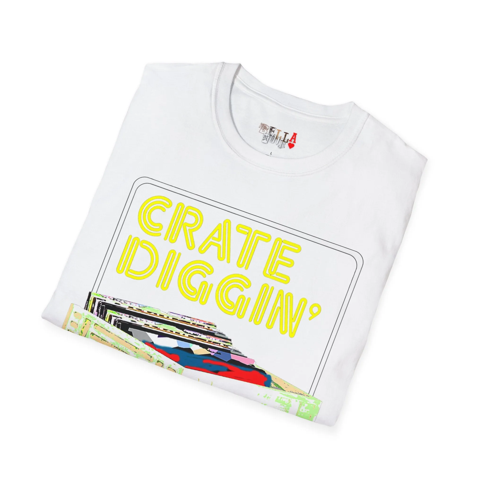 Crate Diggin Unisex Softstyle T-Shirt