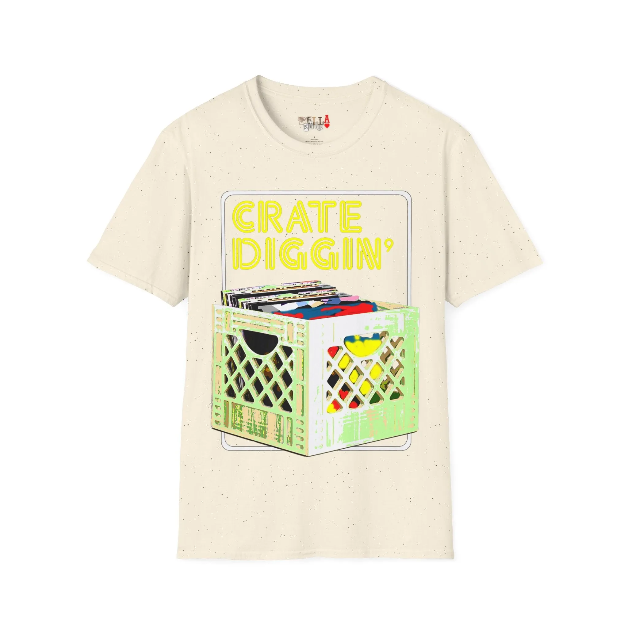 Crate Diggin Unisex Softstyle T-Shirt
