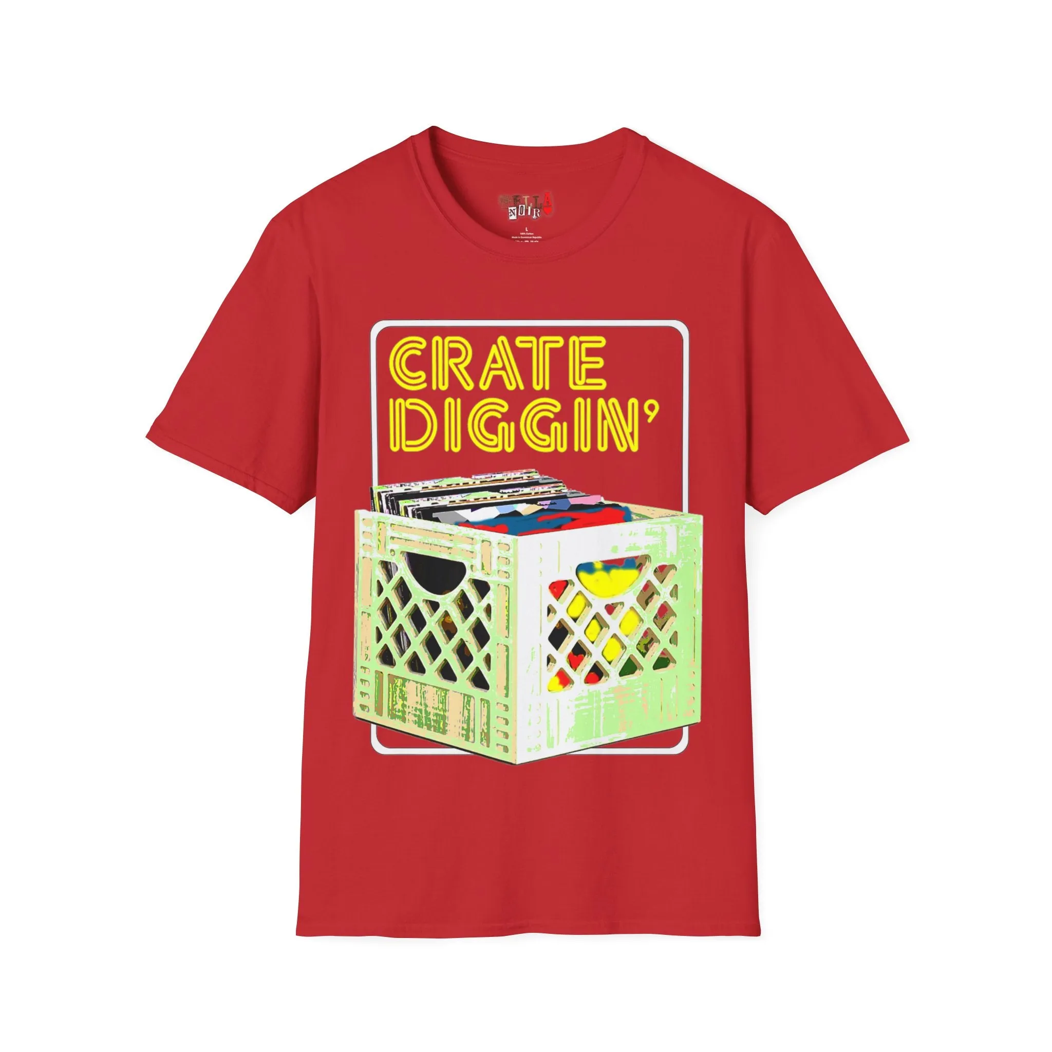 Crate Diggin Unisex Softstyle T-Shirt