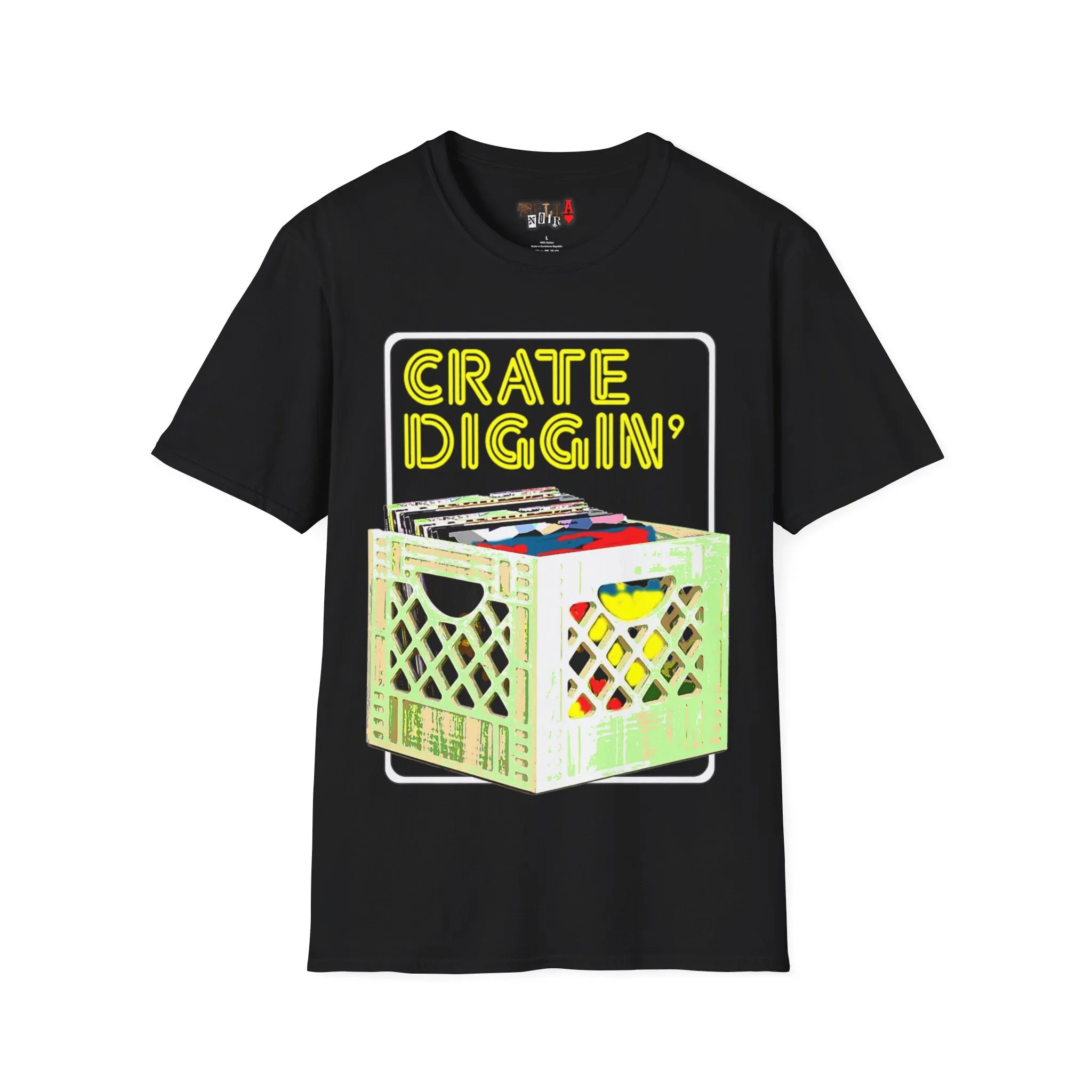 Crate Diggin Unisex Softstyle T-Shirt