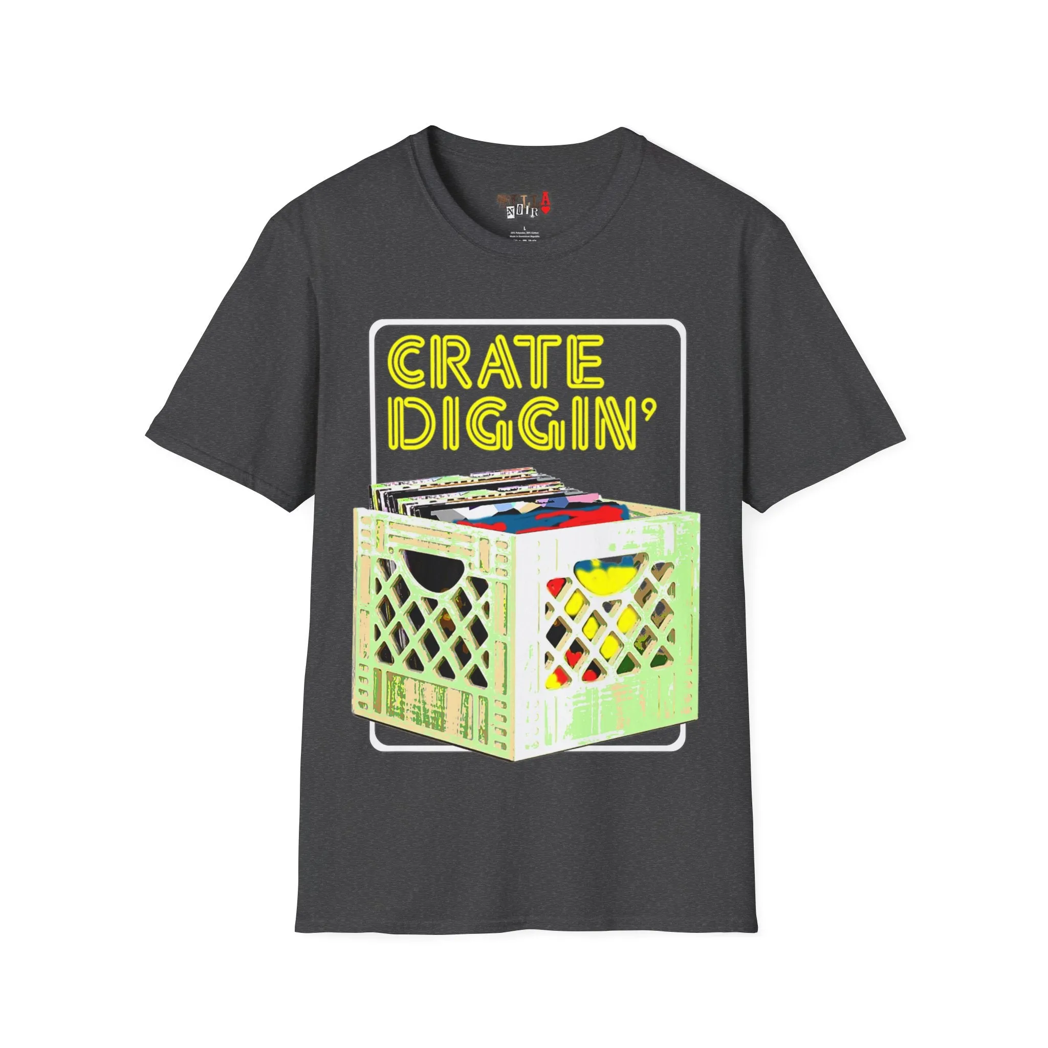 Crate Diggin Unisex Softstyle T-Shirt