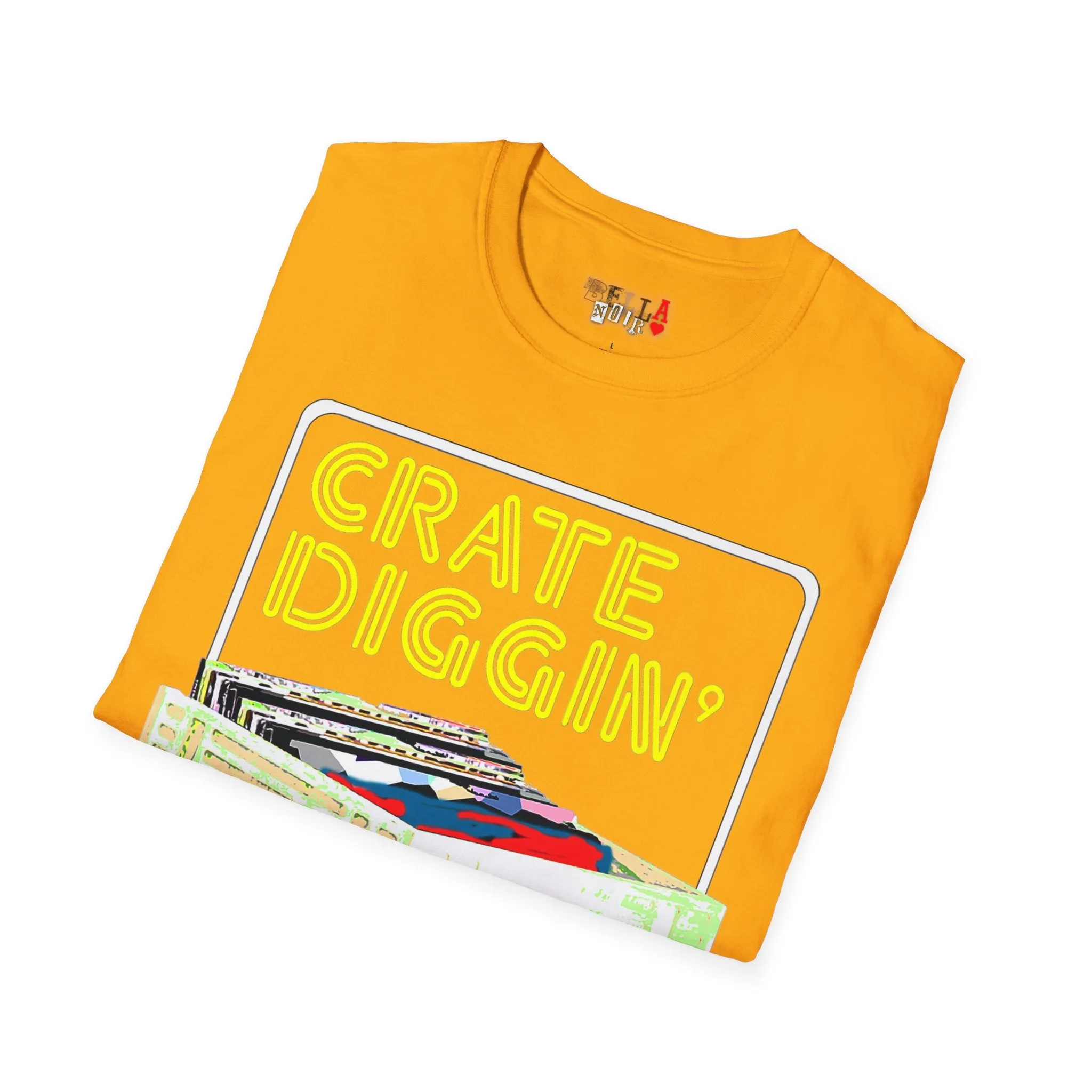 Crate Diggin Unisex Softstyle T-Shirt