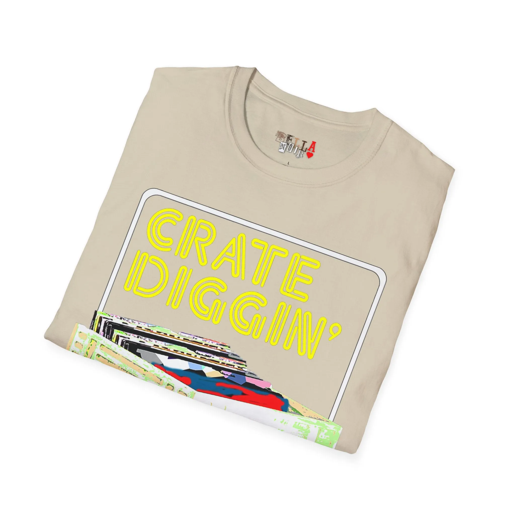 Crate Diggin Unisex Softstyle T-Shirt