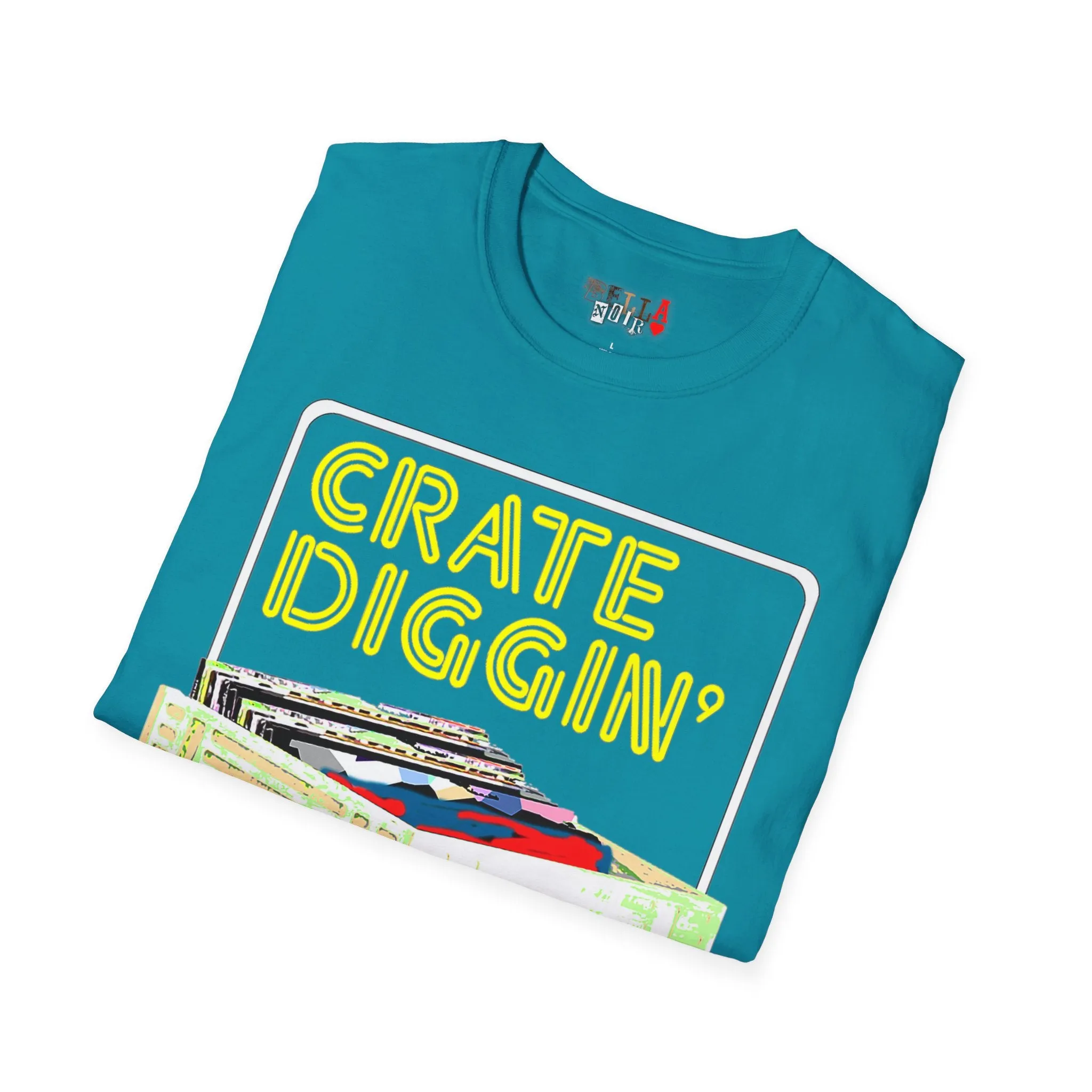 Crate Diggin Unisex Softstyle T-Shirt