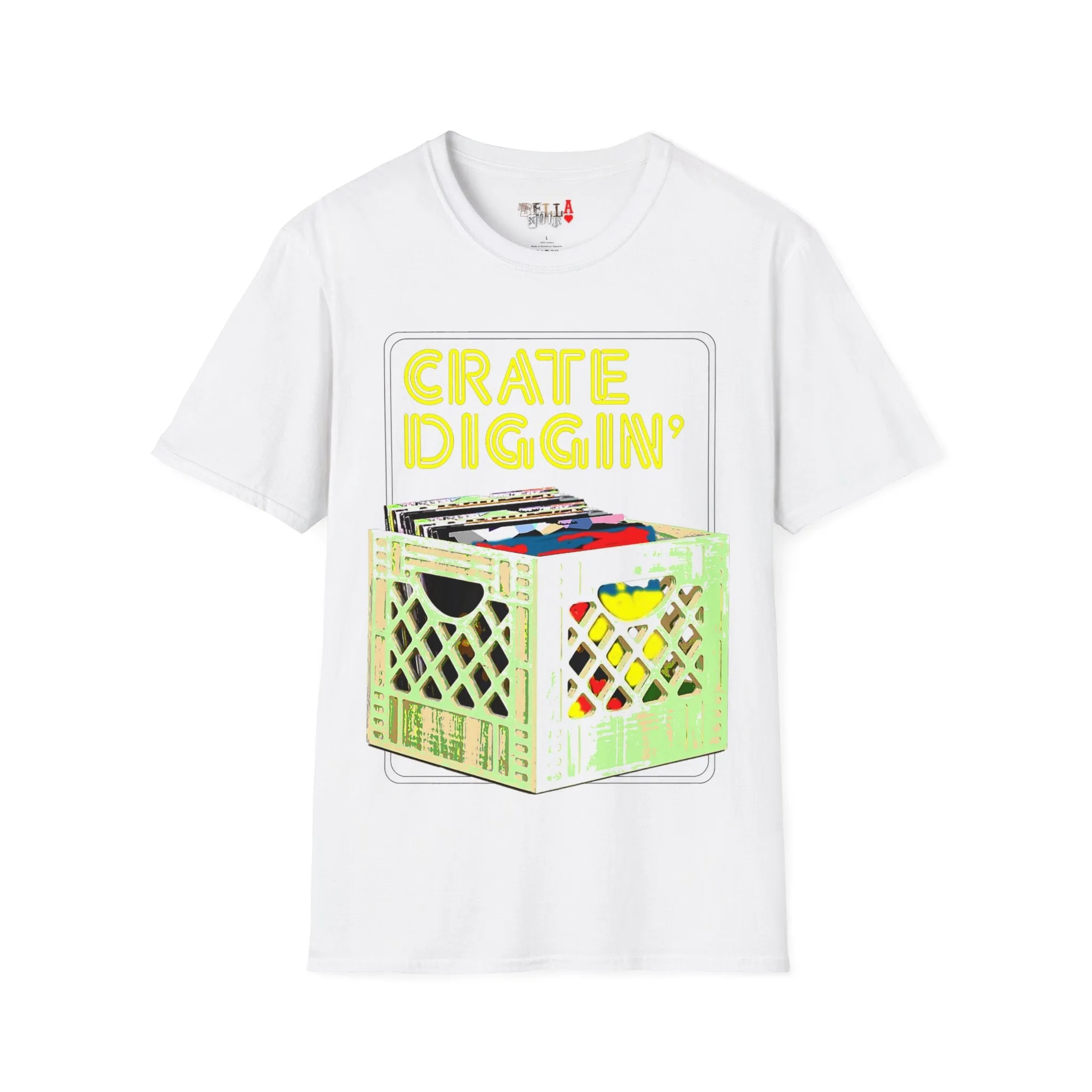 Crate Diggin Unisex Softstyle T-Shirt