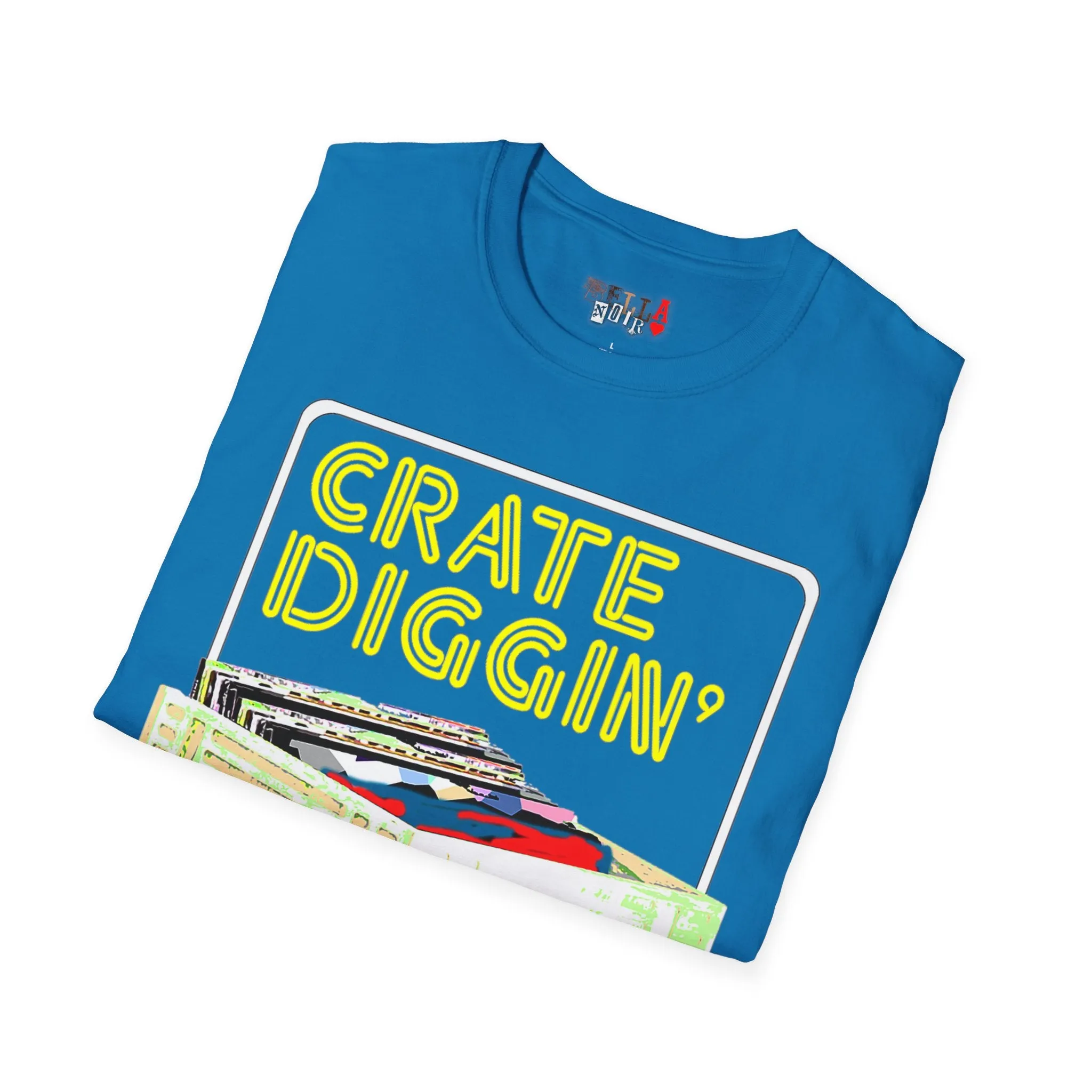 Crate Diggin Unisex Softstyle T-Shirt
