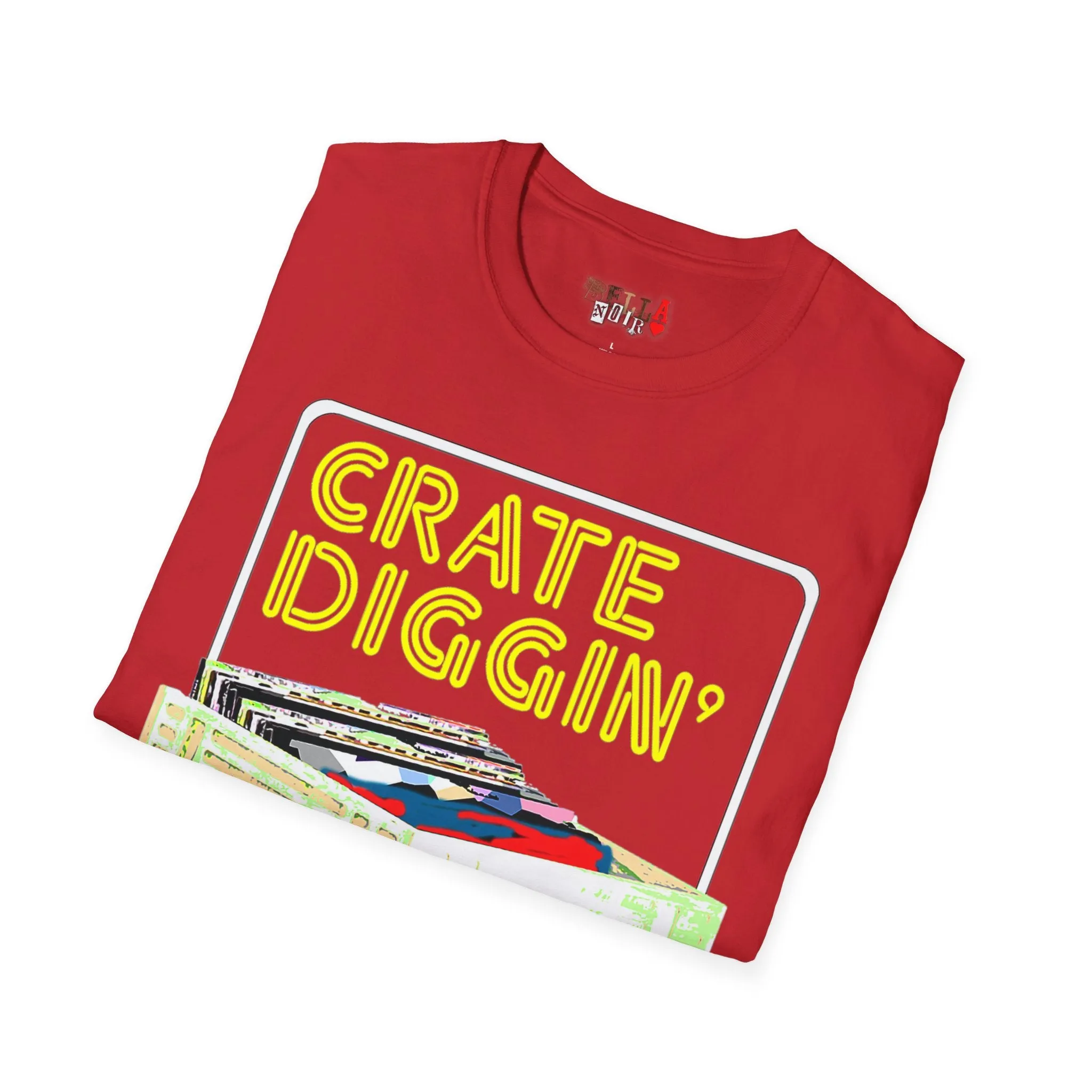Crate Diggin Unisex Softstyle T-Shirt