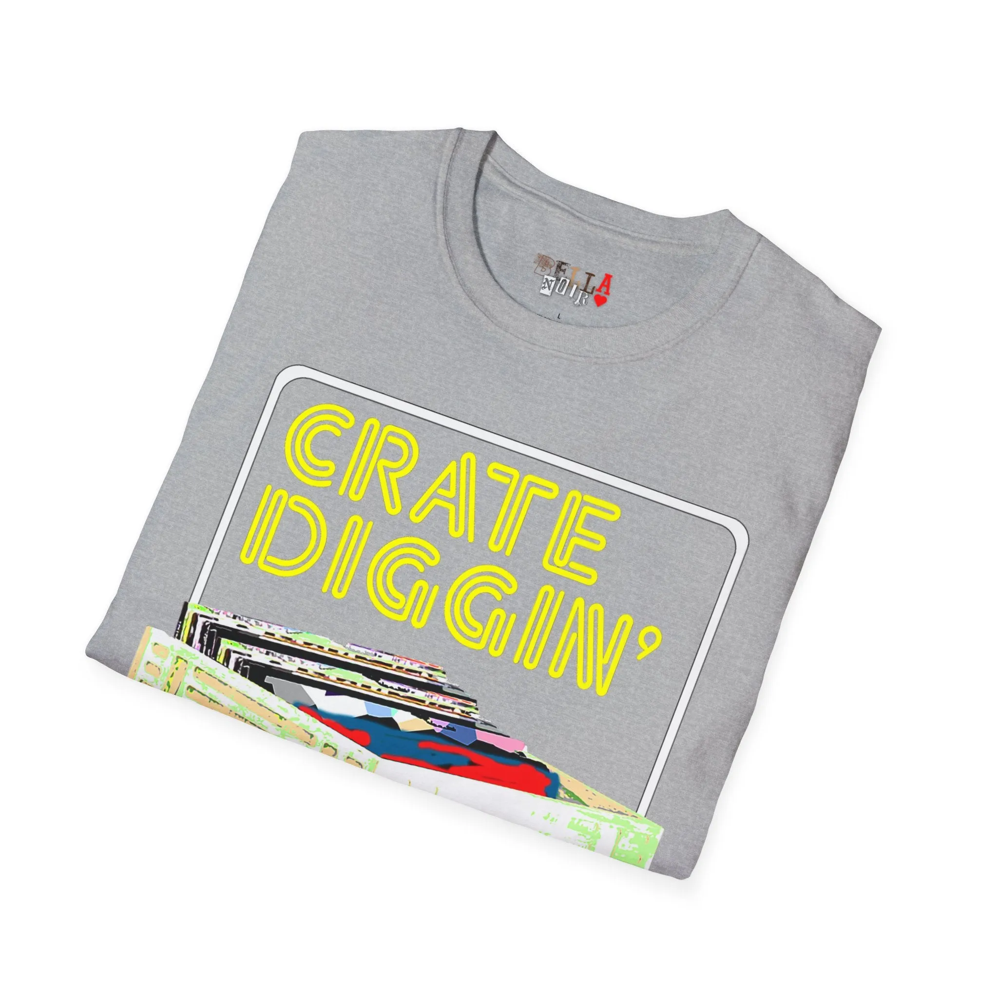 Crate Diggin Unisex Softstyle T-Shirt