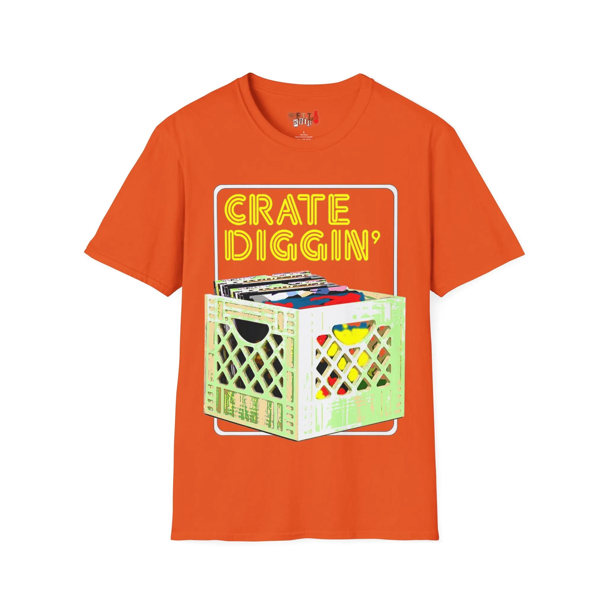 Crate Diggin Unisex Softstyle T-Shirt