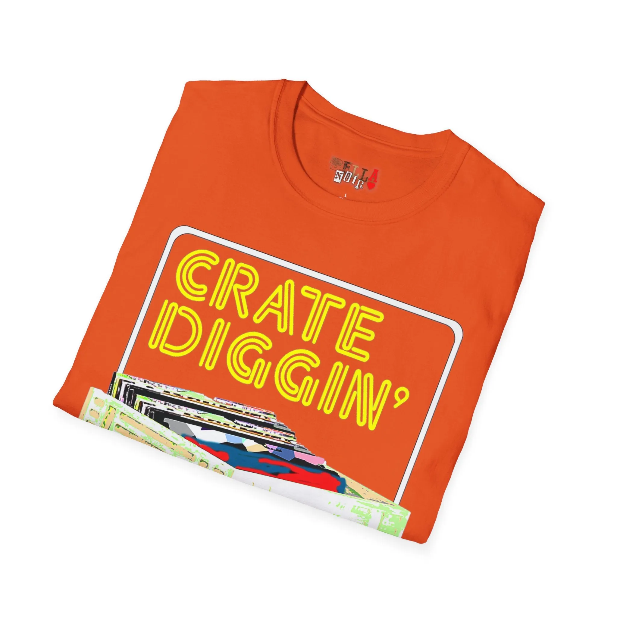 Crate Diggin Unisex Softstyle T-Shirt