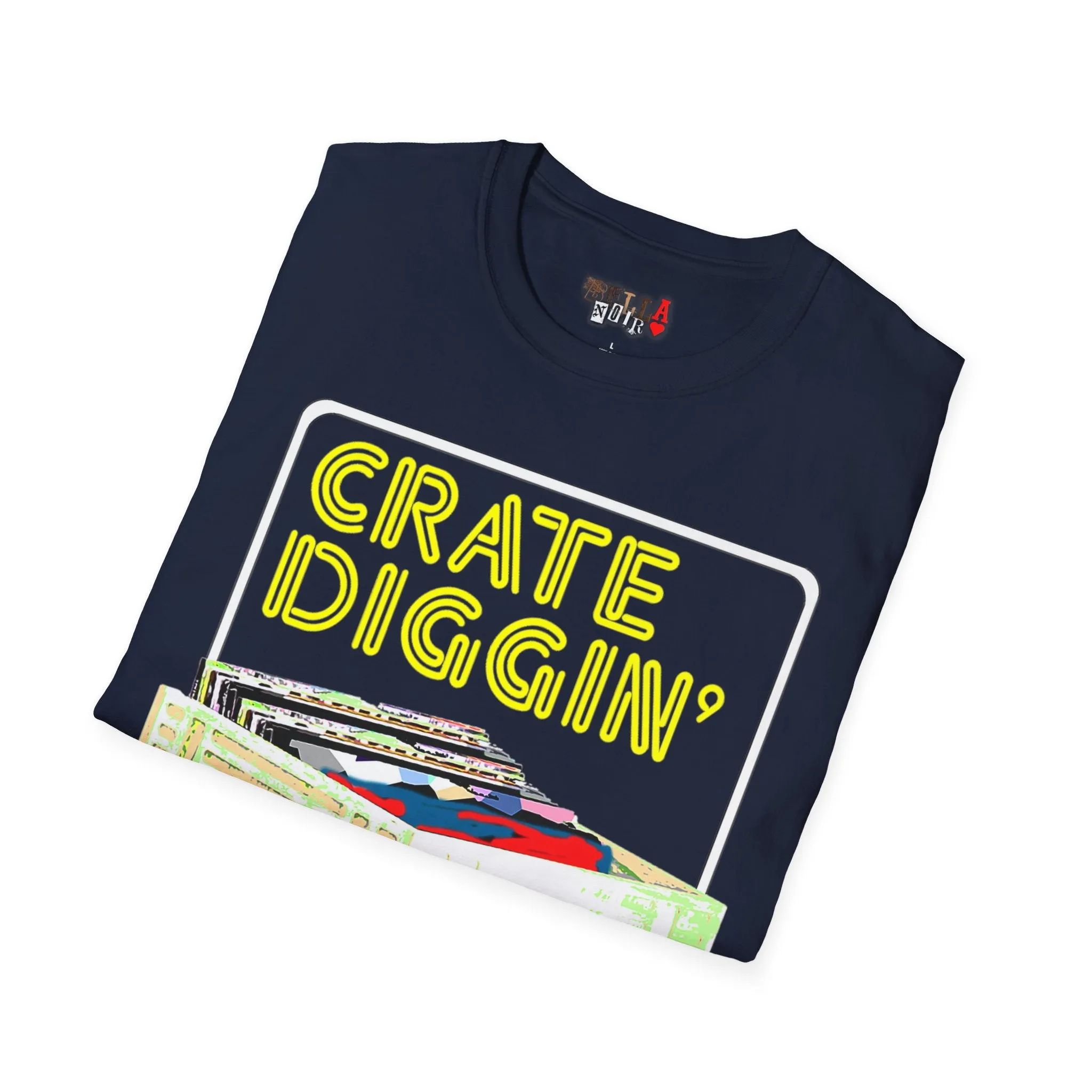 Crate Diggin Unisex Softstyle T-Shirt