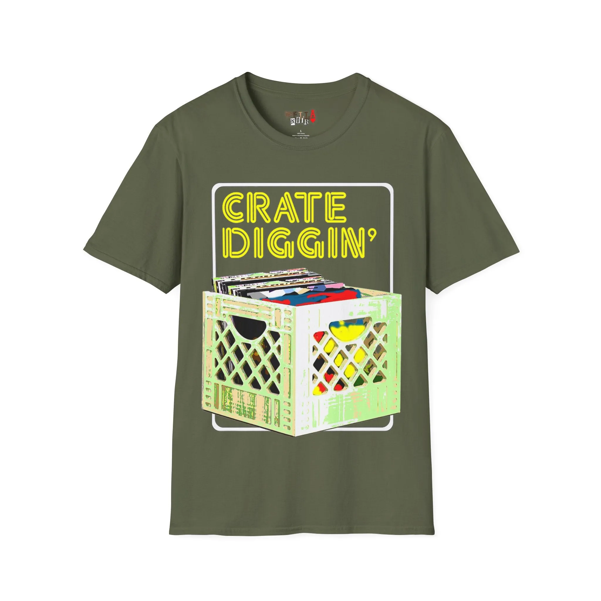 Crate Diggin Unisex Softstyle T-Shirt