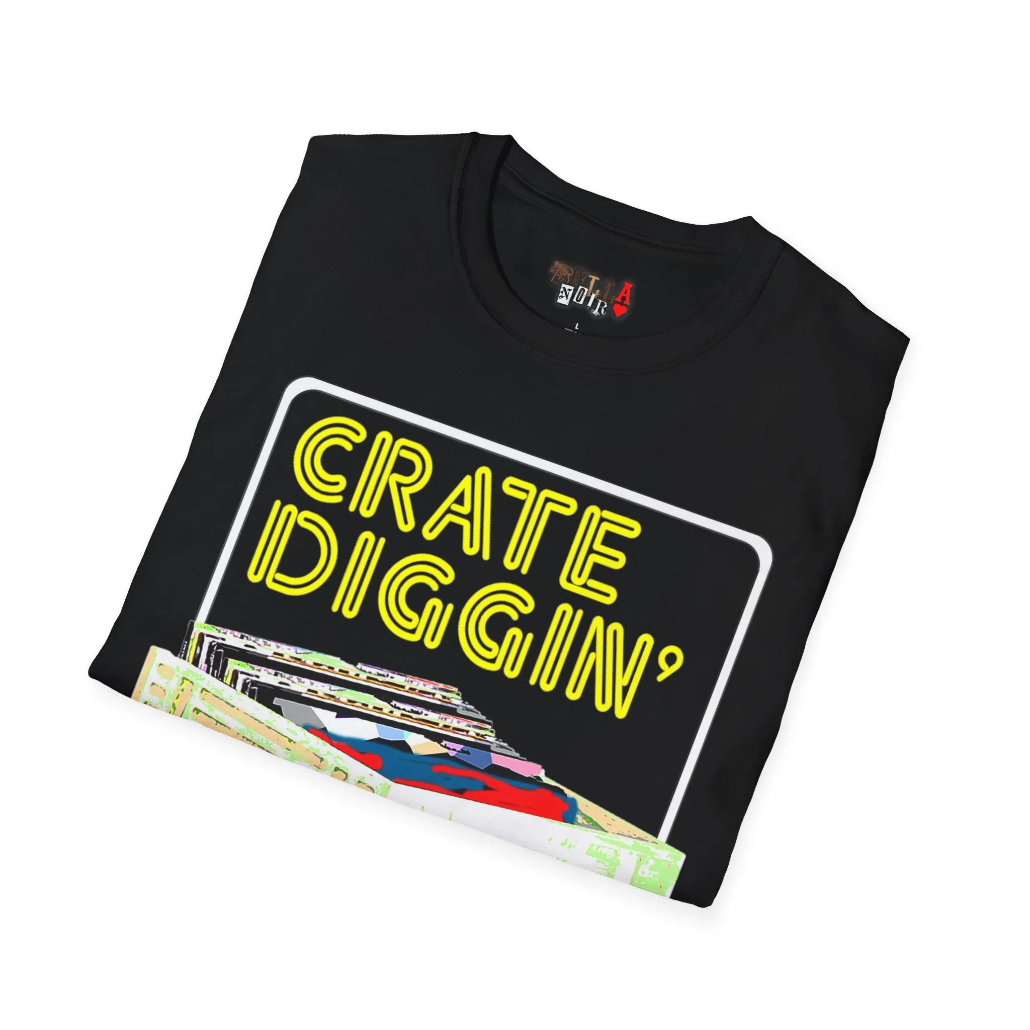Crate Diggin Unisex Softstyle T-Shirt