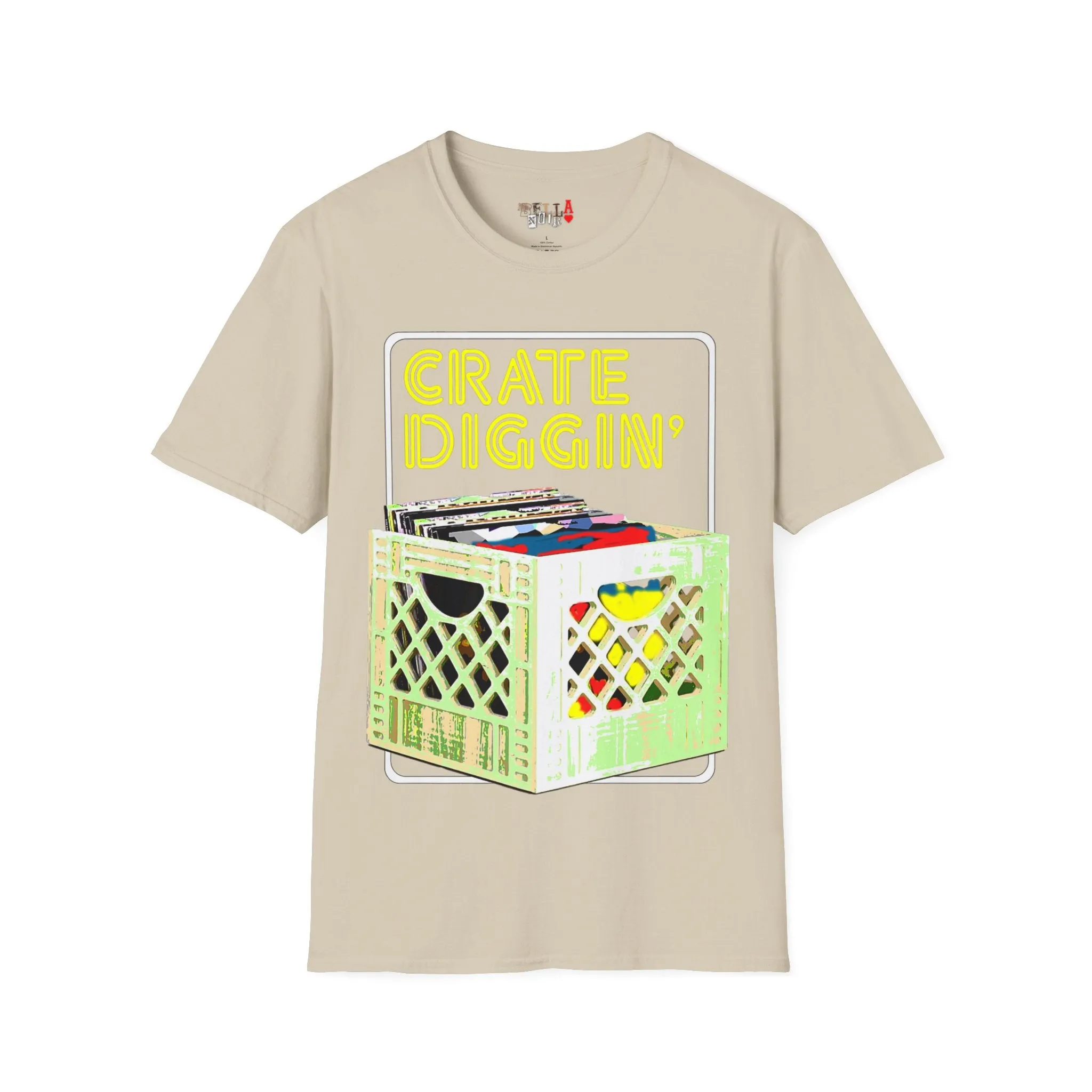 Crate Diggin Unisex Softstyle T-Shirt