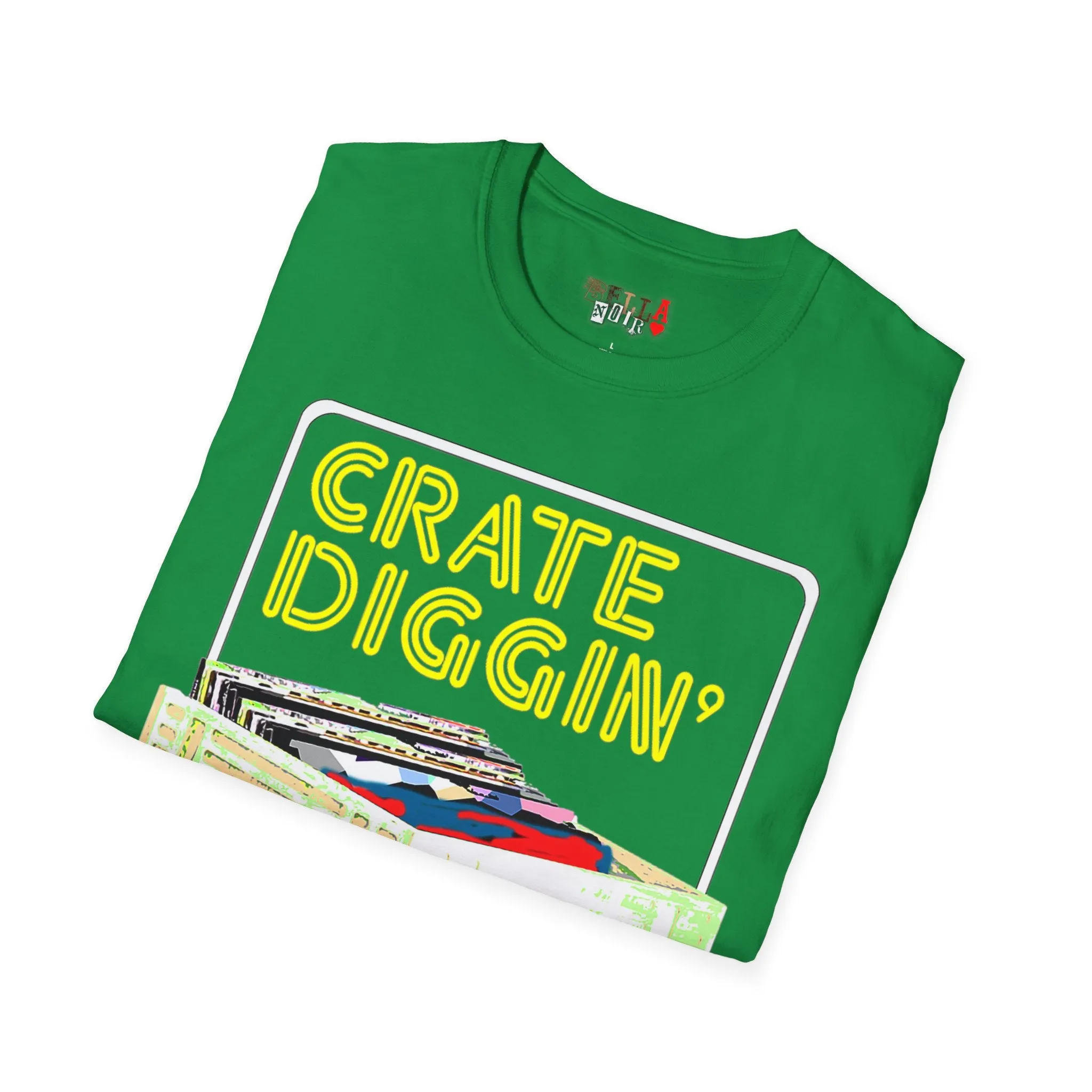 Crate Diggin Unisex Softstyle T-Shirt