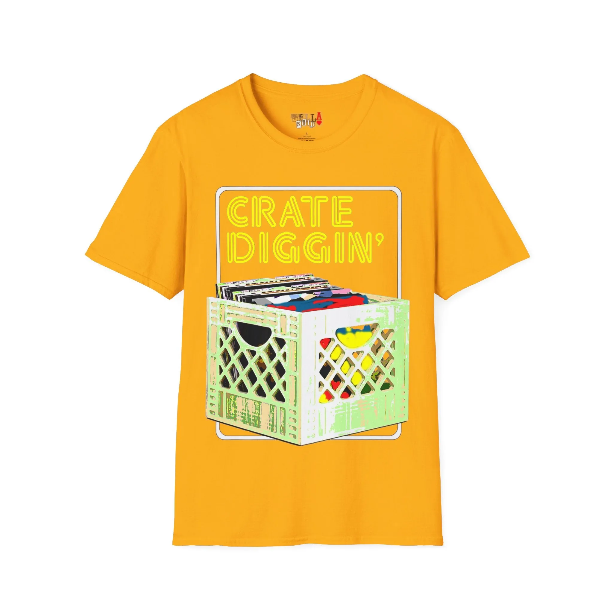 Crate Diggin Unisex Softstyle T-Shirt