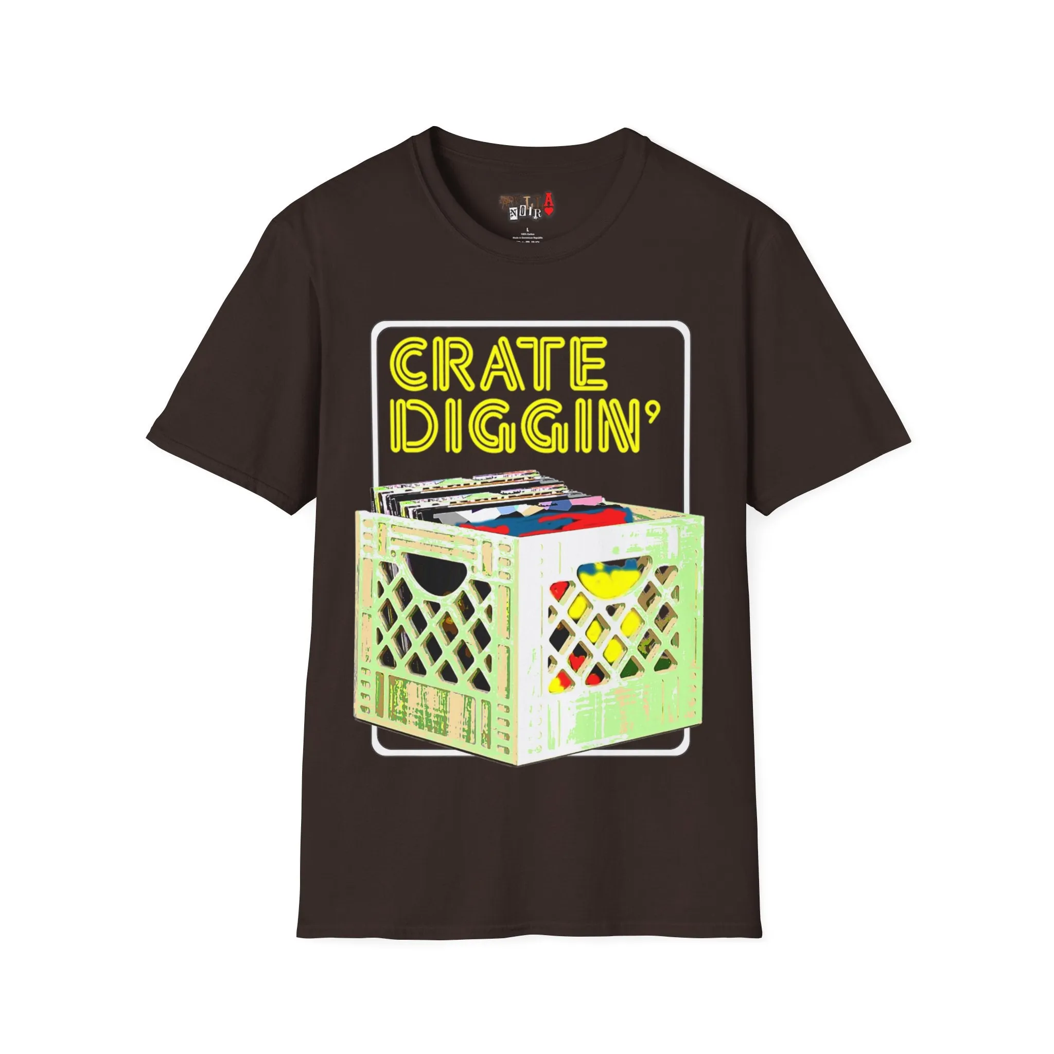 Crate Diggin Unisex Softstyle T-Shirt