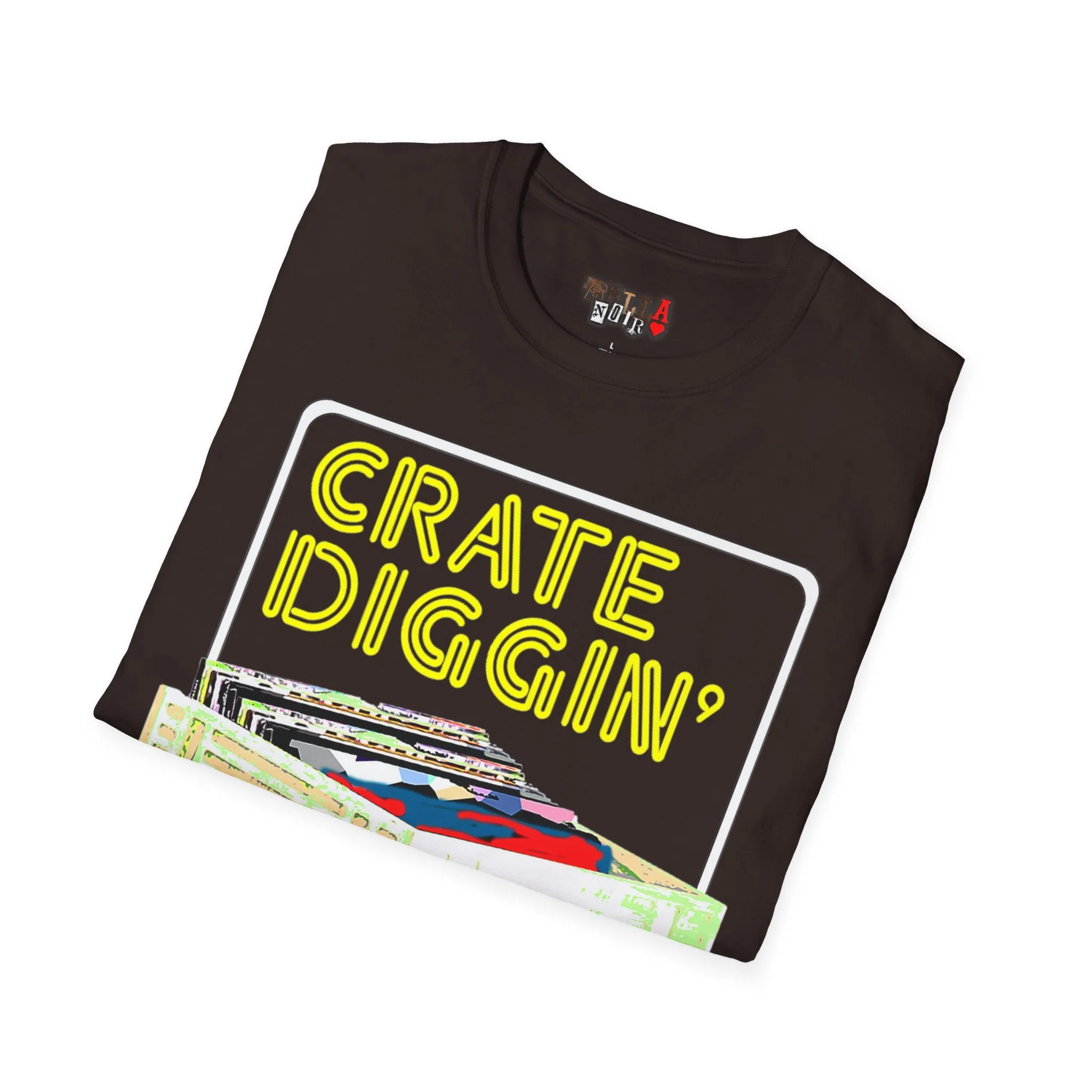 Crate Diggin Unisex Softstyle T-Shirt