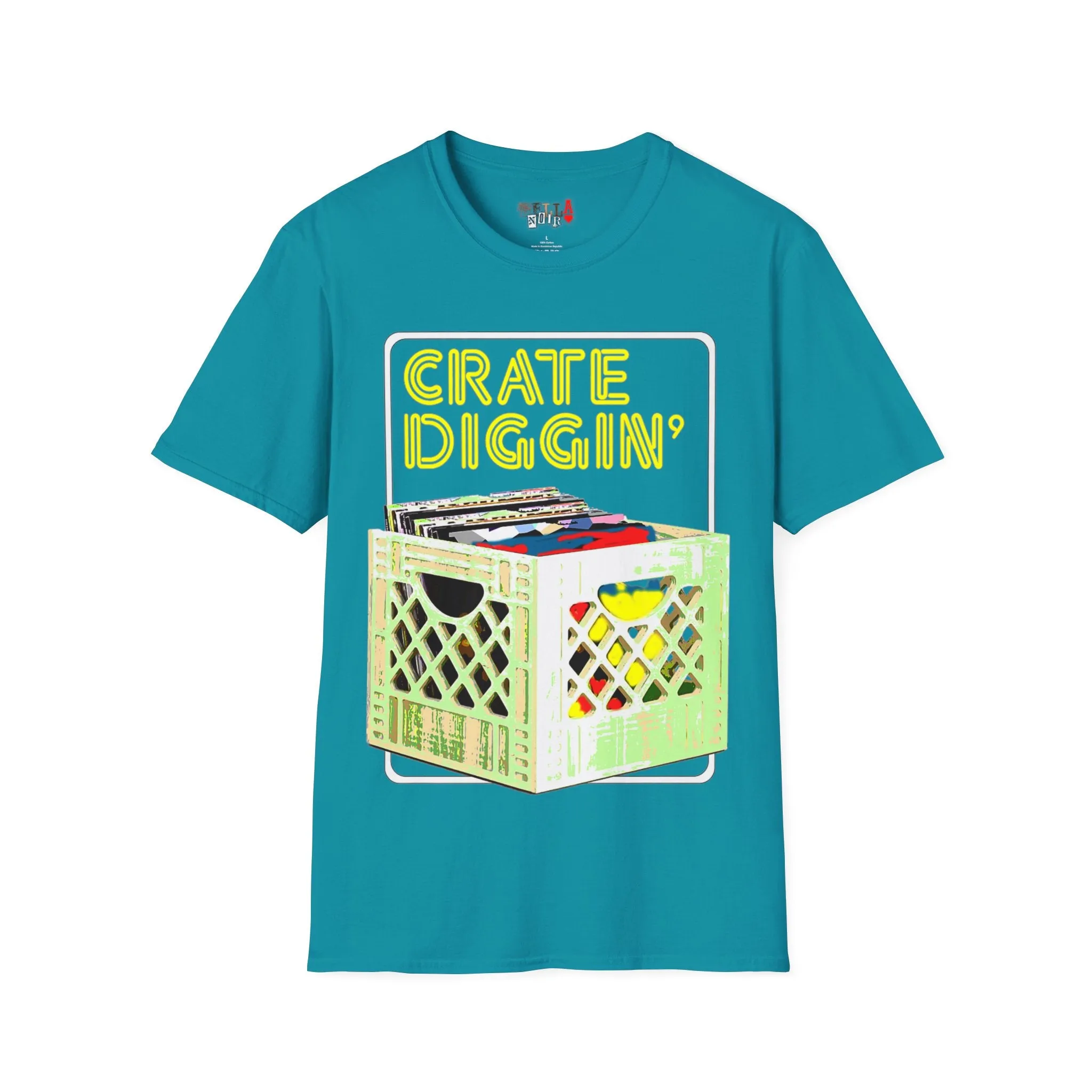 Crate Diggin Unisex Softstyle T-Shirt