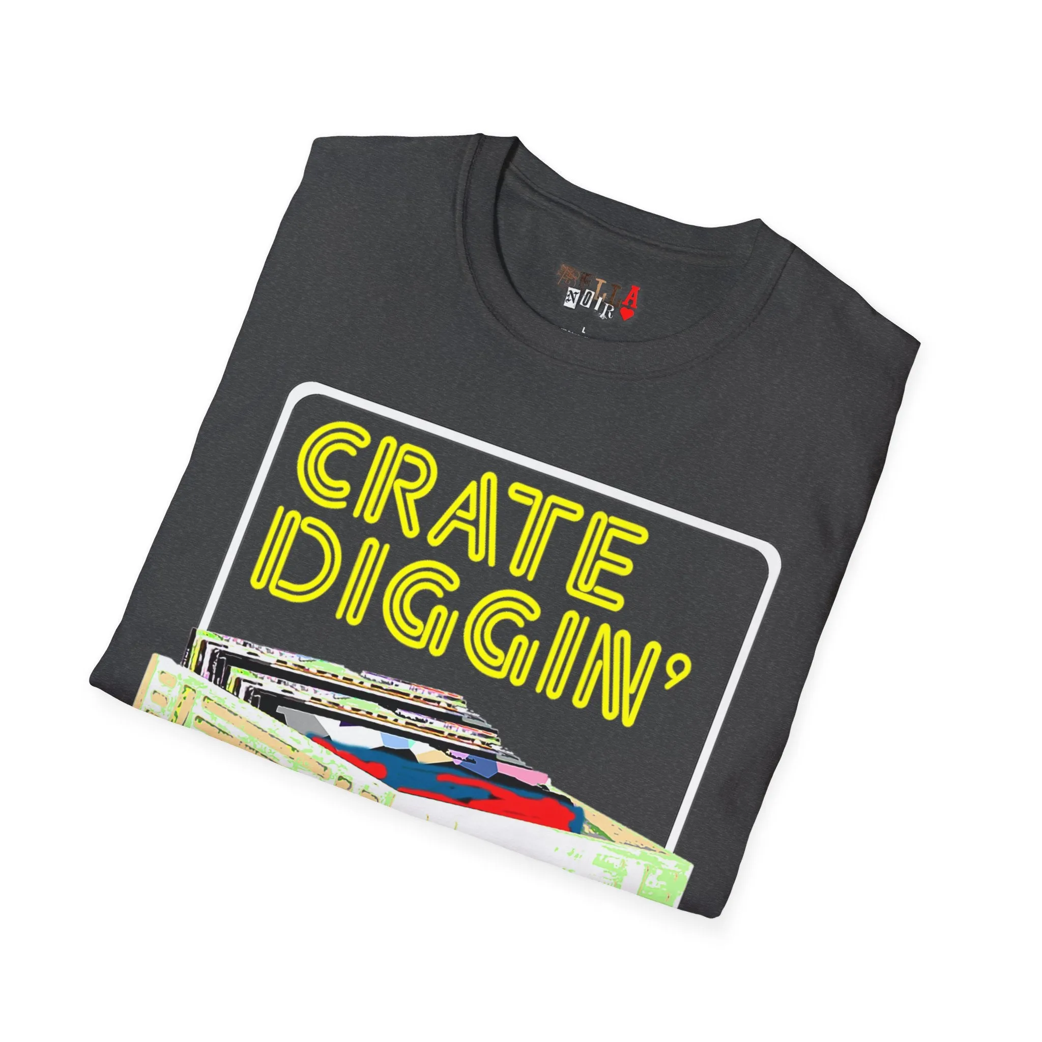 Crate Diggin Unisex Softstyle T-Shirt