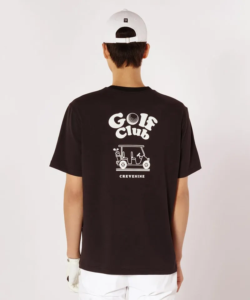 CREVE NINE: Basic Cooling Round Tee - Black