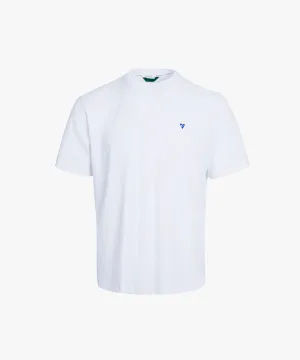 CREVE NINE: Basic Cooling Round Tee - White