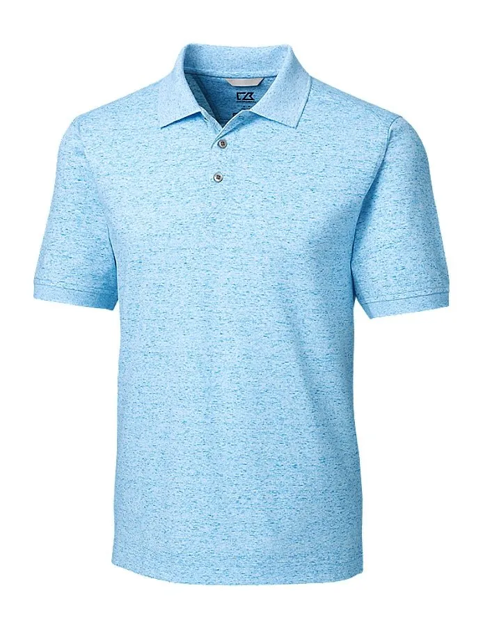Cutter & Buck Men's Advantage Tri-Blend Space Dye Polo