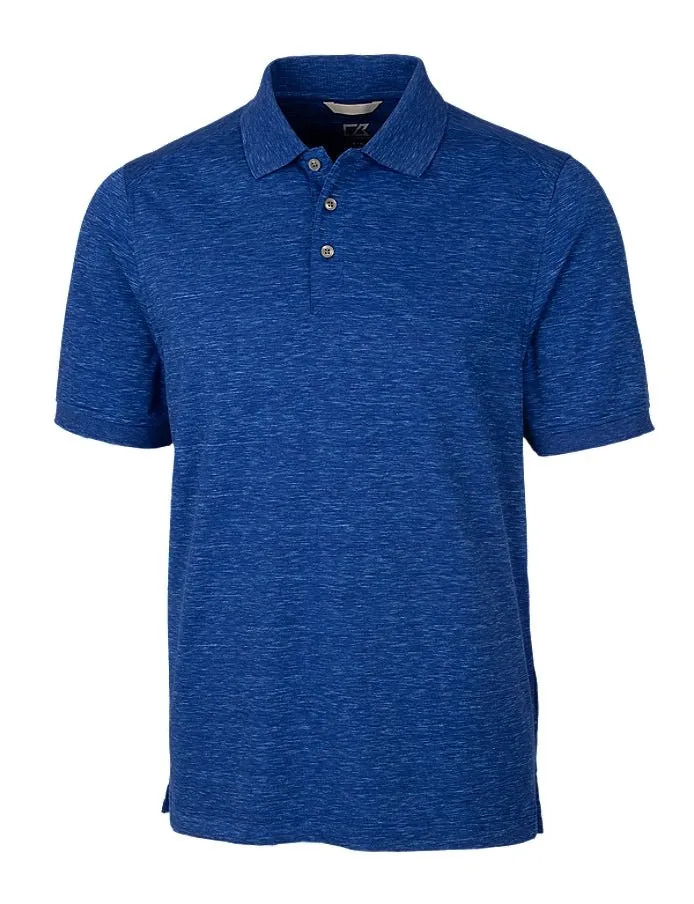 Cutter & Buck Men's Advantage Tri-Blend Space Dye Polo