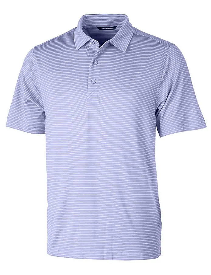 Cutter & Buck Men's Forge Pencil Stripe Stretch Polo
