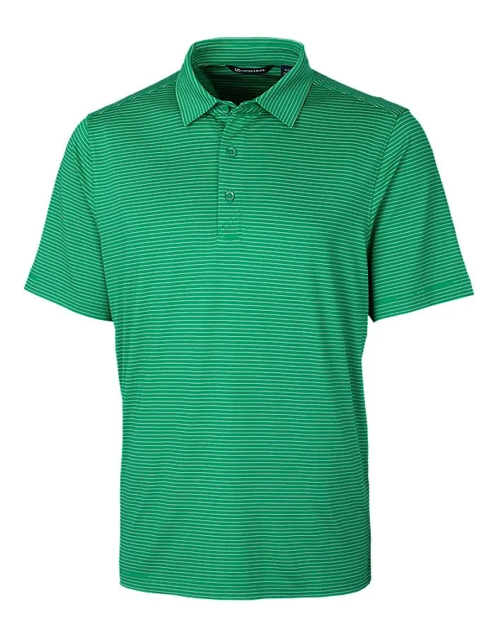 Cutter & Buck Men's Forge Pencil Stripe Stretch Polo
