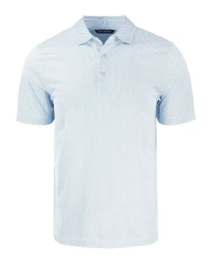 Cutter & Buck Men's Pike Eco Symmetry Print Stretch Recycled Polo