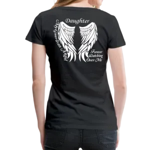 Daughter Guardian Angel Women’s Premium T-Shirt (CK1606)