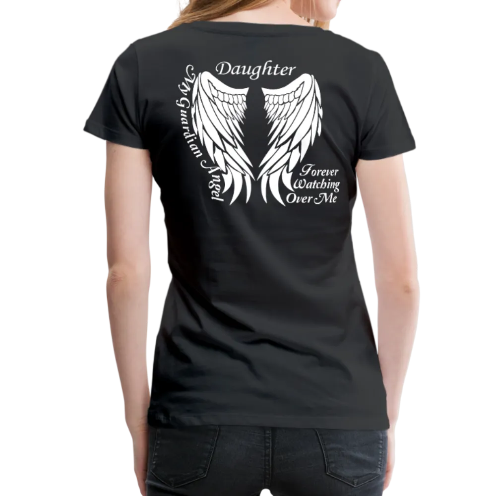 Daughter Guardian Angel Women’s Premium T-Shirt (CK1606)