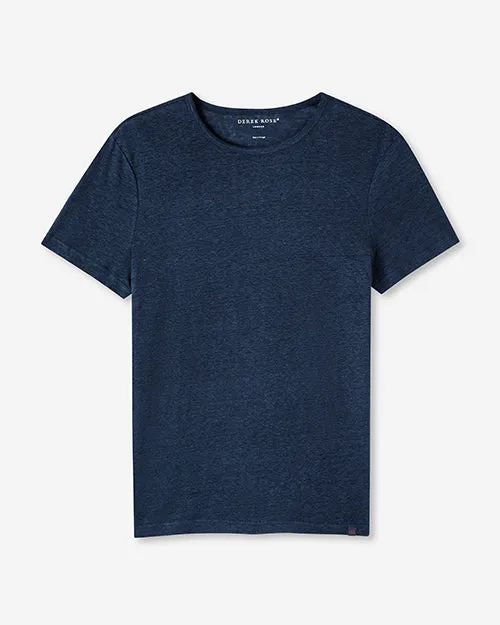 DEREK ROSE | Jordan T-Shirt | Navy