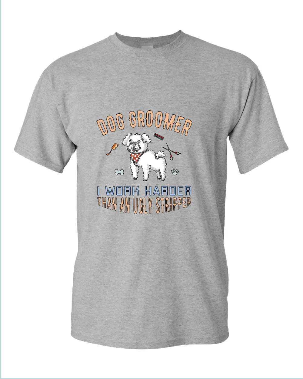 Dog groomer t-shirt, funny dog groomer tees