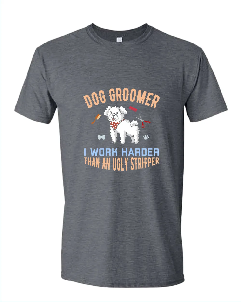 Dog groomer t-shirt, funny dog groomer tees