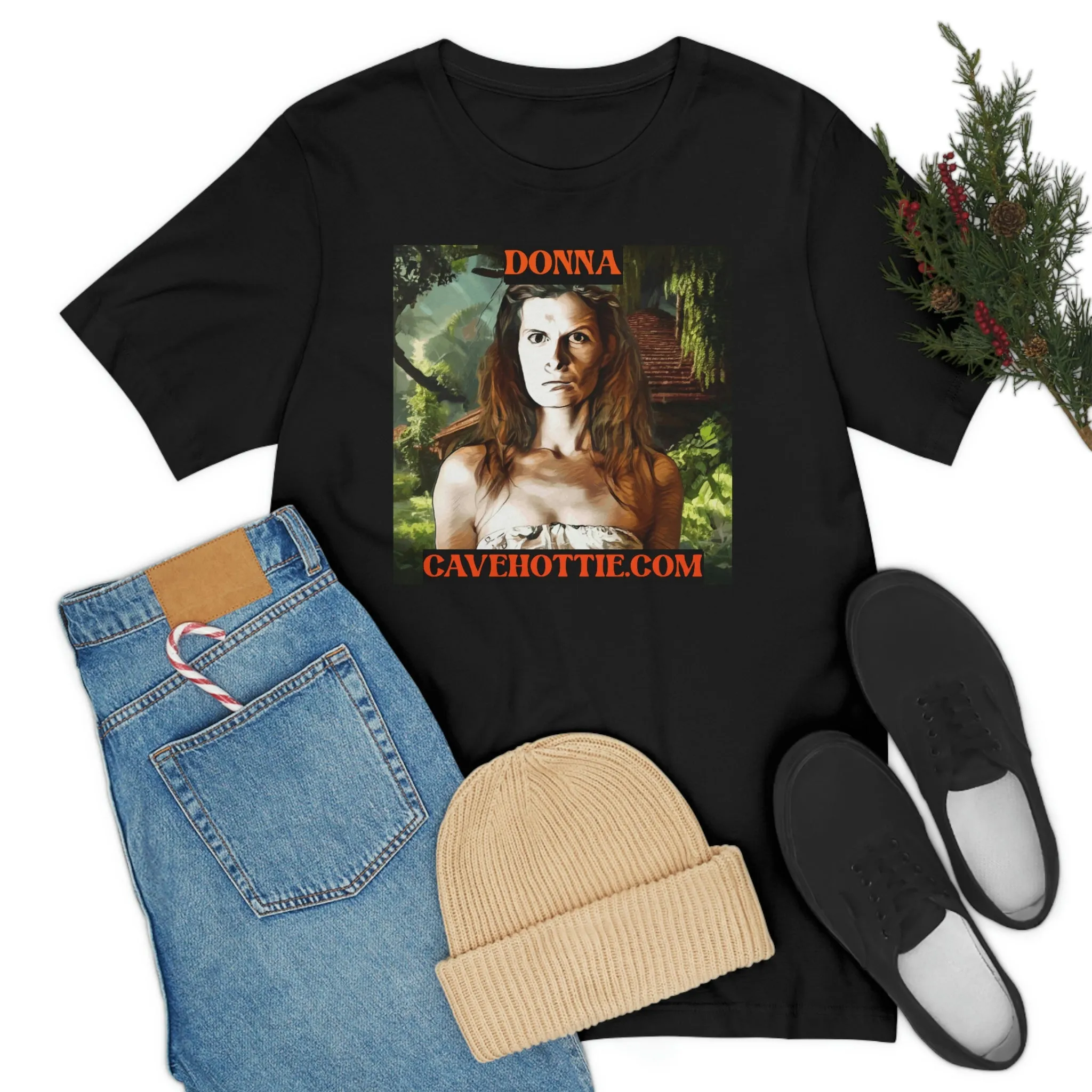 Donna Cavehottie.com Short Sleeve Tee