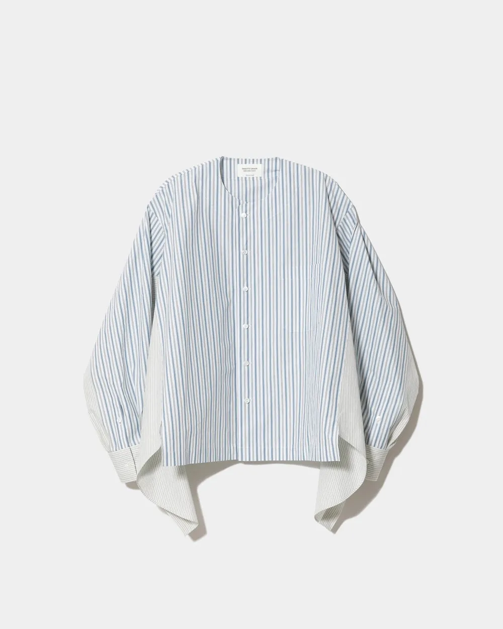 Double-End Finx Stripe Pajamas Shirt - Yelxblue