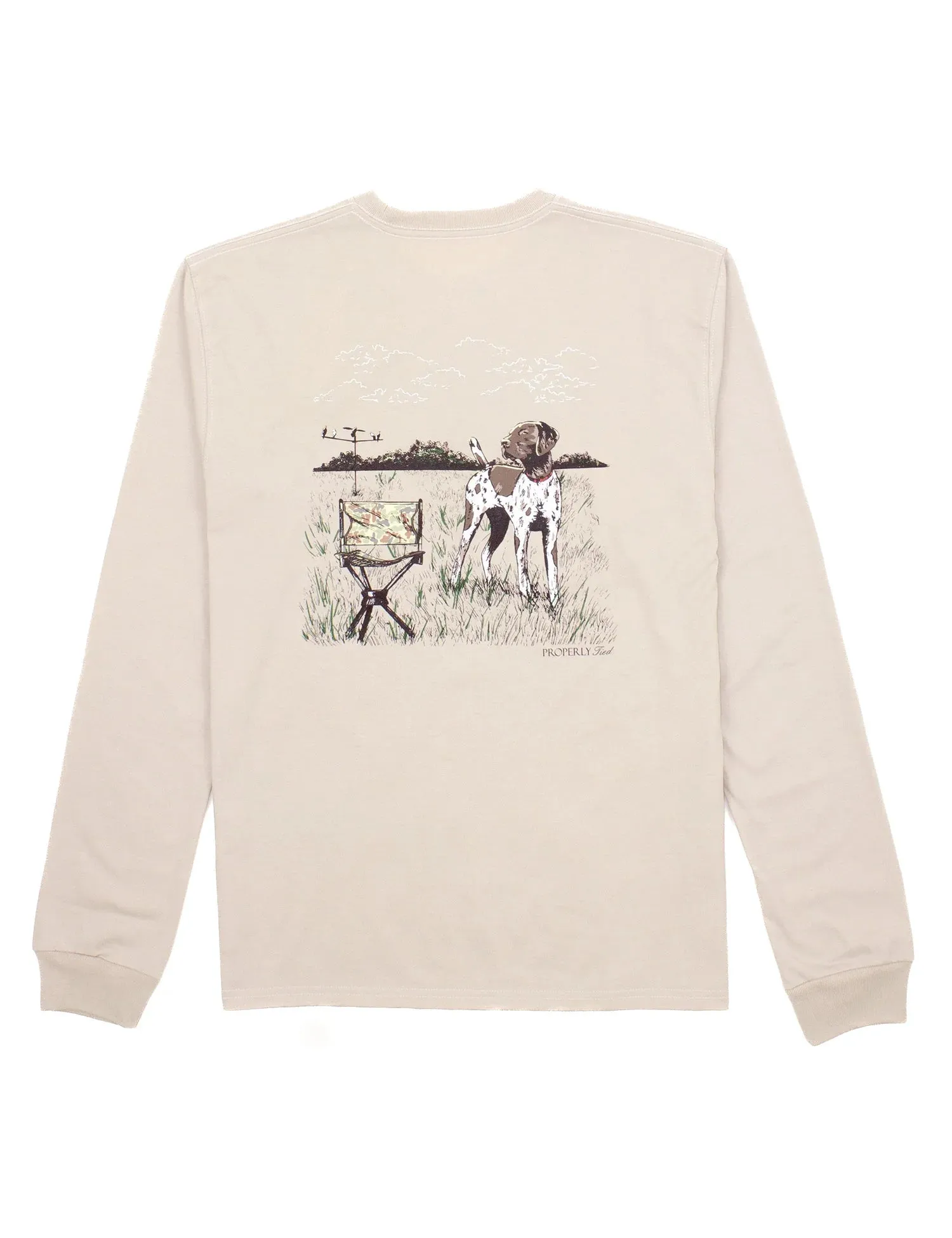 Dove Hunt Tee (Linen)