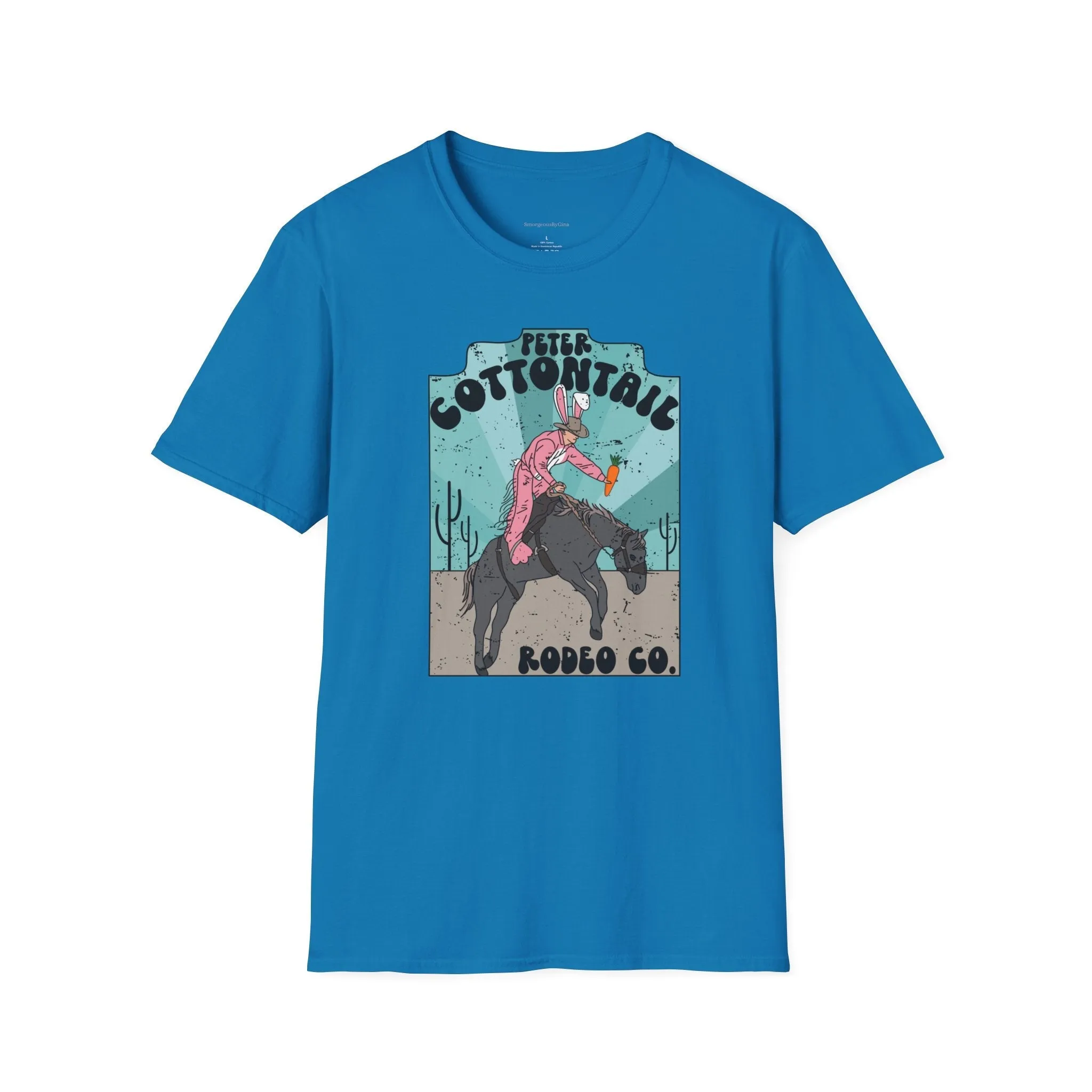 Easter, Cottontail Rodeo, Easter Tee, Softstyle T-Shirt