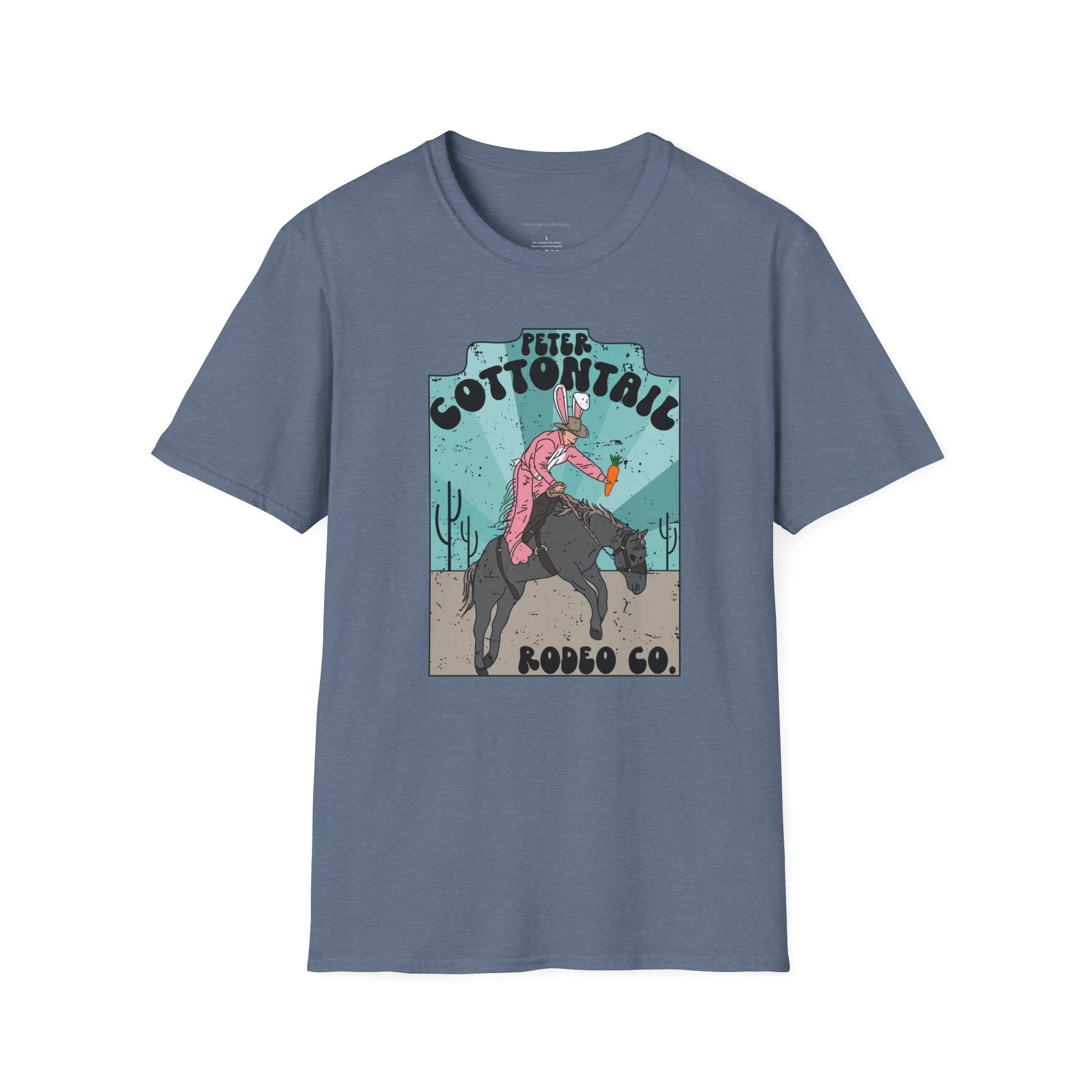 Easter, Cottontail Rodeo, Easter Tee, Softstyle T-Shirt