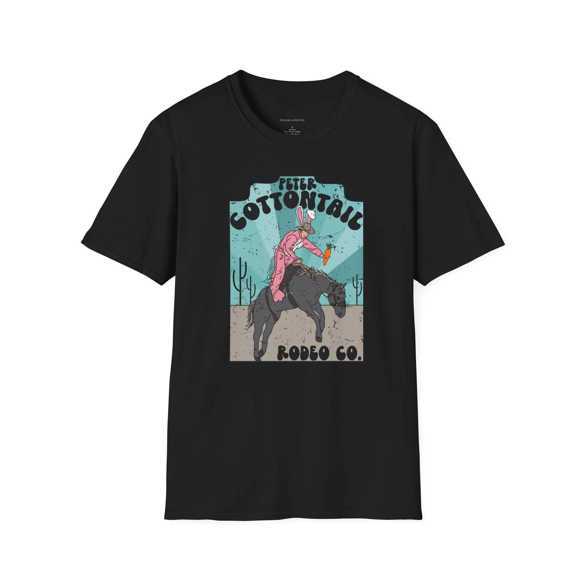 Easter, Cottontail Rodeo, Easter Tee, Softstyle T-Shirt