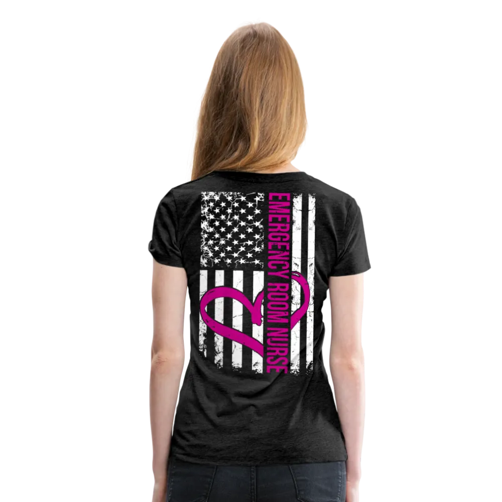 Emergency Room Nurse Women’s Premium T-Shirt (CK1836) updated